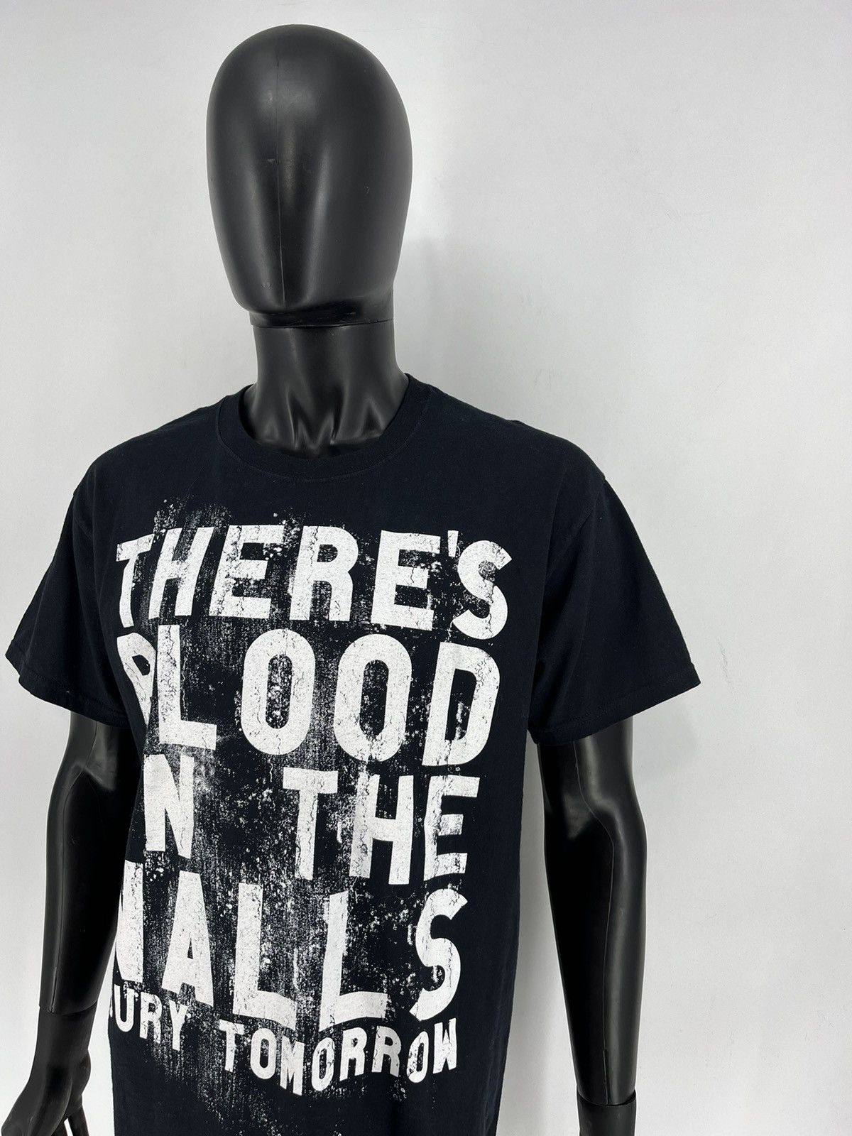 Band Tees Vintage Y2K Bury Tomorrow – Bitemarks Lyrics Band Rock Stree Size US L / EU 52-54 / 3 - 4 Thumbnail