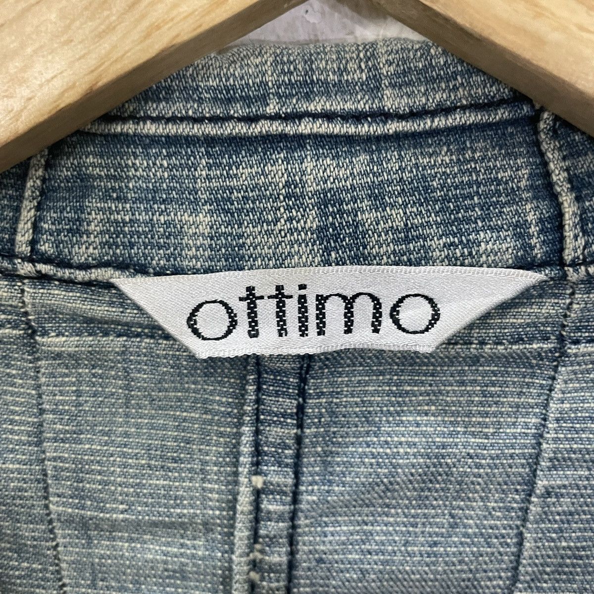Japanese Brand Vintage Ottimo Denim Coat Jacket Size US M / EU 48-50 / 2 - 5 Thumbnail