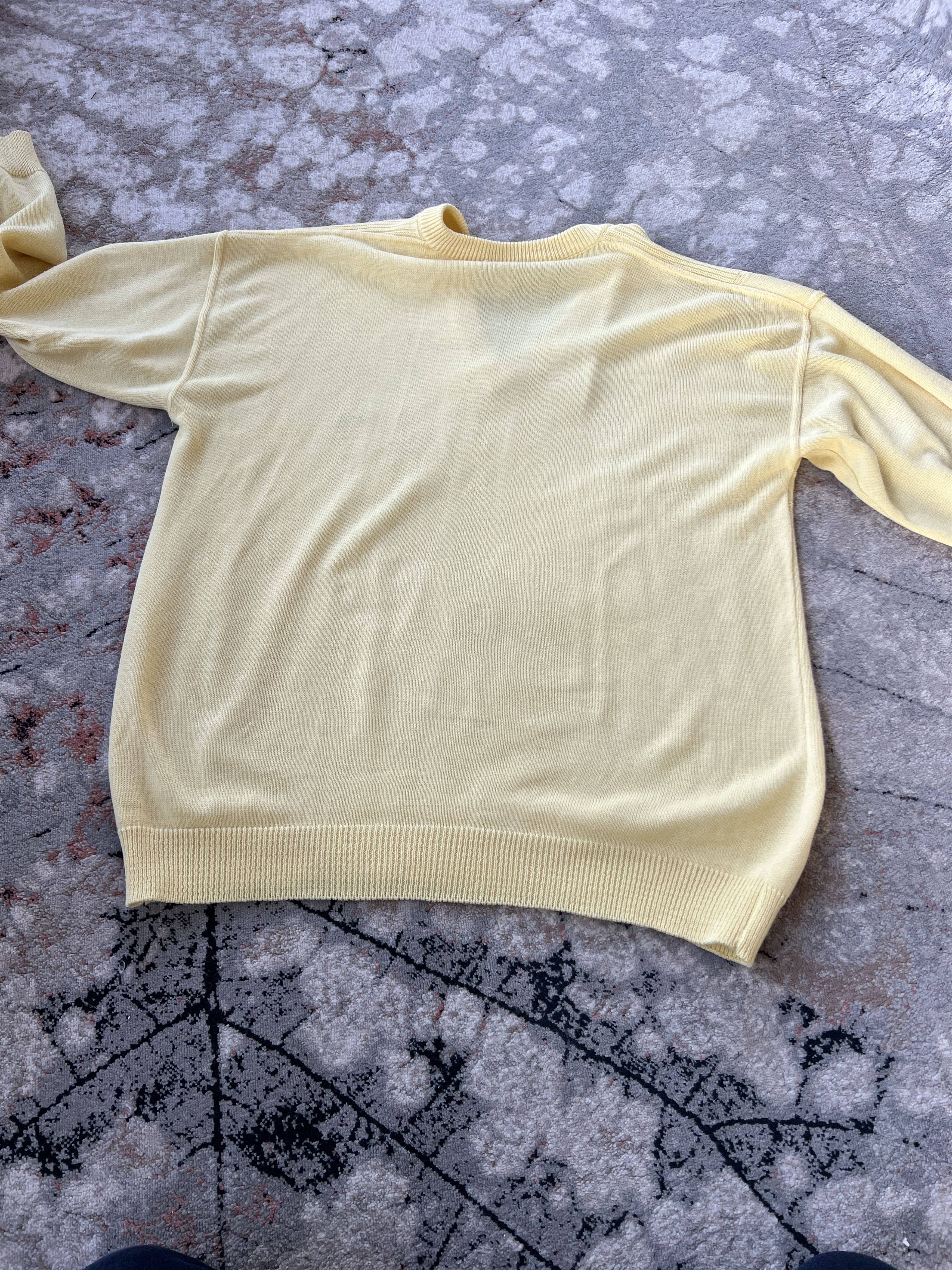 Lacoste Vintage Lacoste Cotton Sweater Size US XXL / EU 58 / 5 - 5 Thumbnail