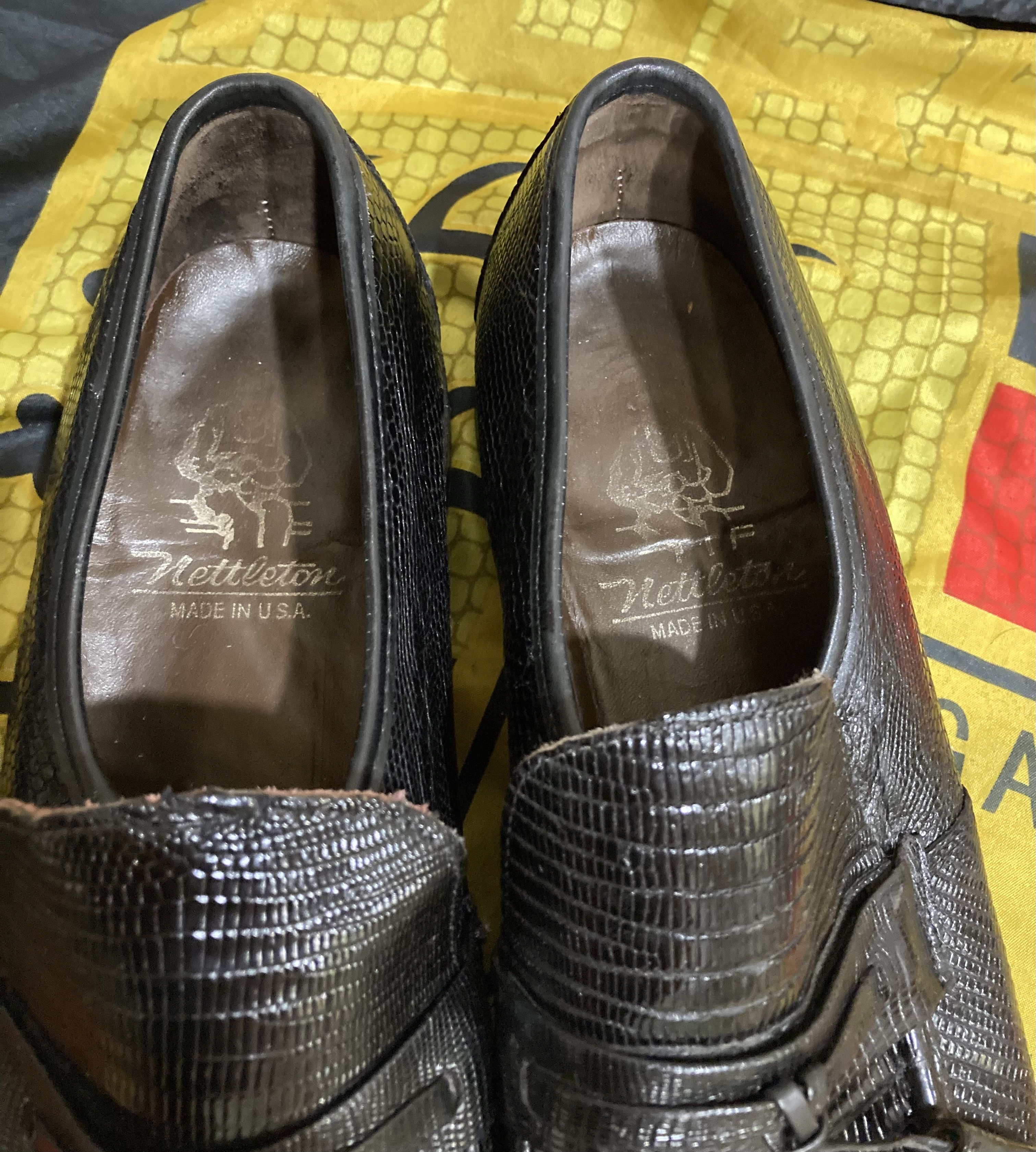 Nettleton VTG 70-80s Nettleton Tassel Loafer Lizard Skins Made In USA Size US 11 / EU 44 - 4 Thumbnail
