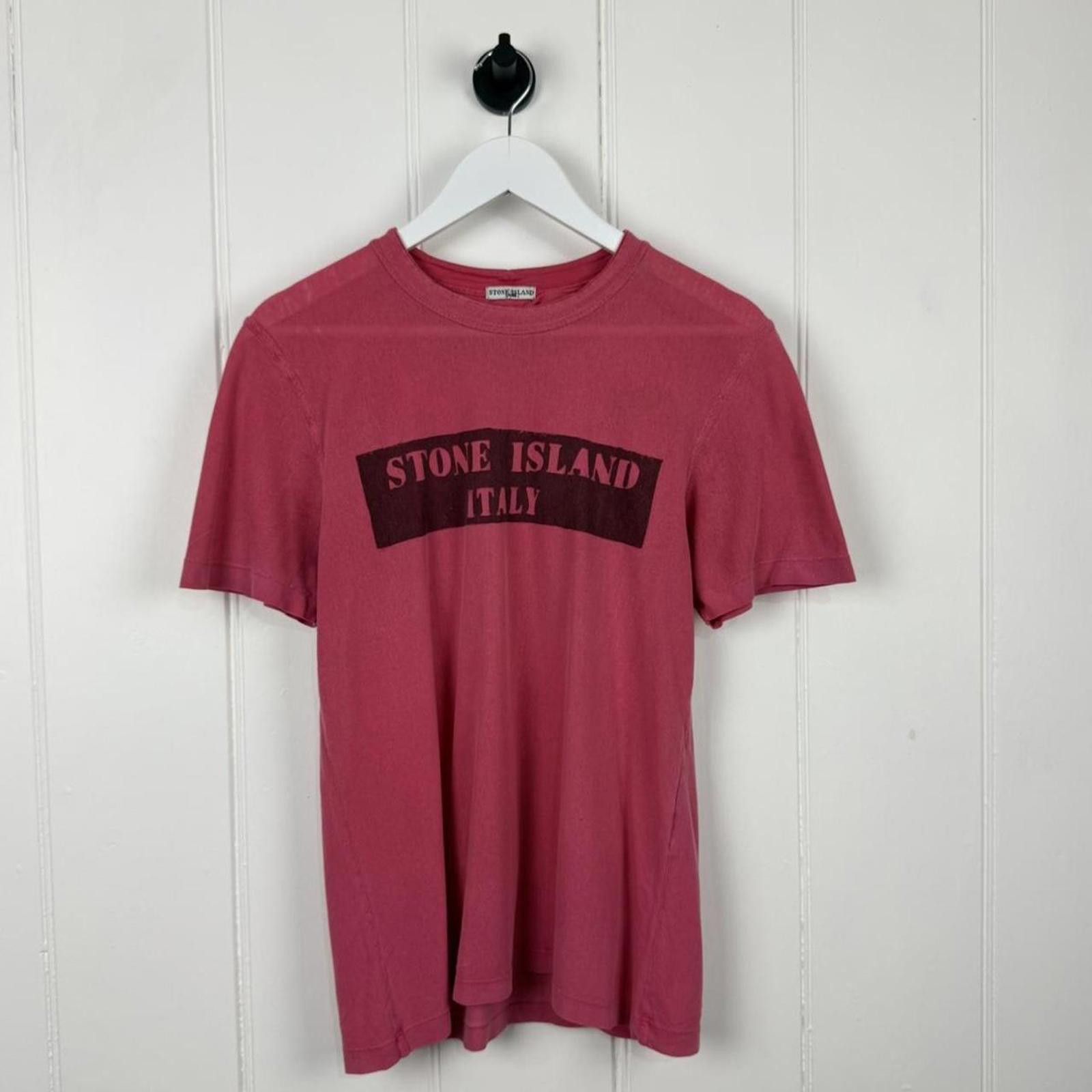 Stone Island 2000’s Stone Island Italy Logo T Shirt Size US M / EU 48-50 / 2 - 1 Thumbnail