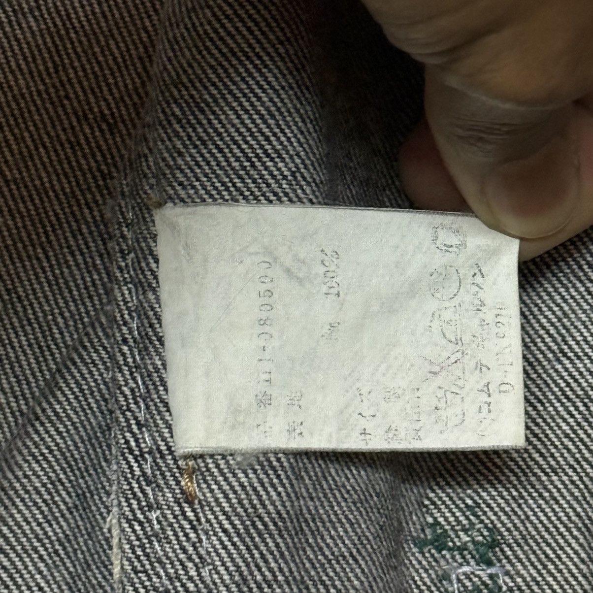 Comme des Garcons Homme Vintage 80s Comme Des Garcons Denim Jacket Patchwork Size US M / EU 48-50 / 2 - 17 Thumbnail