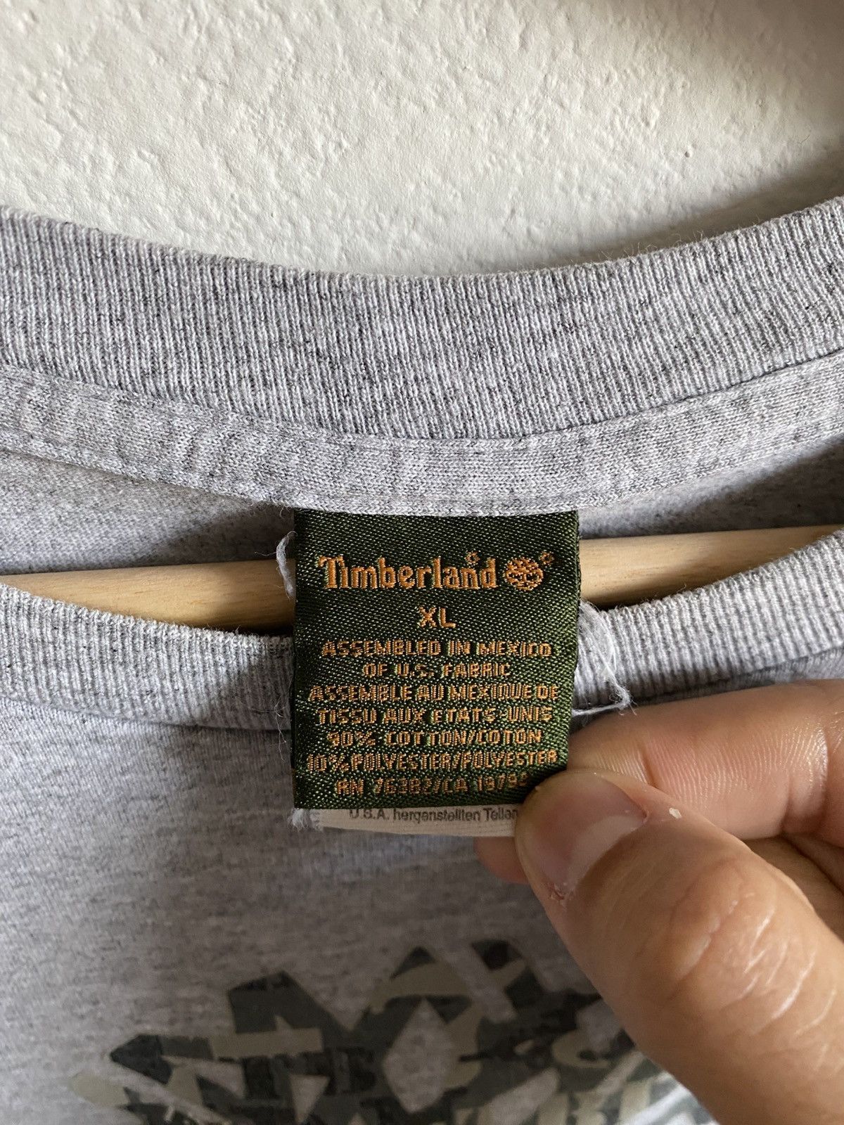 Timberland Vintage 00s Timberland Logo Tee Size US XL / EU 56 / 4 - 5 Thumbnail