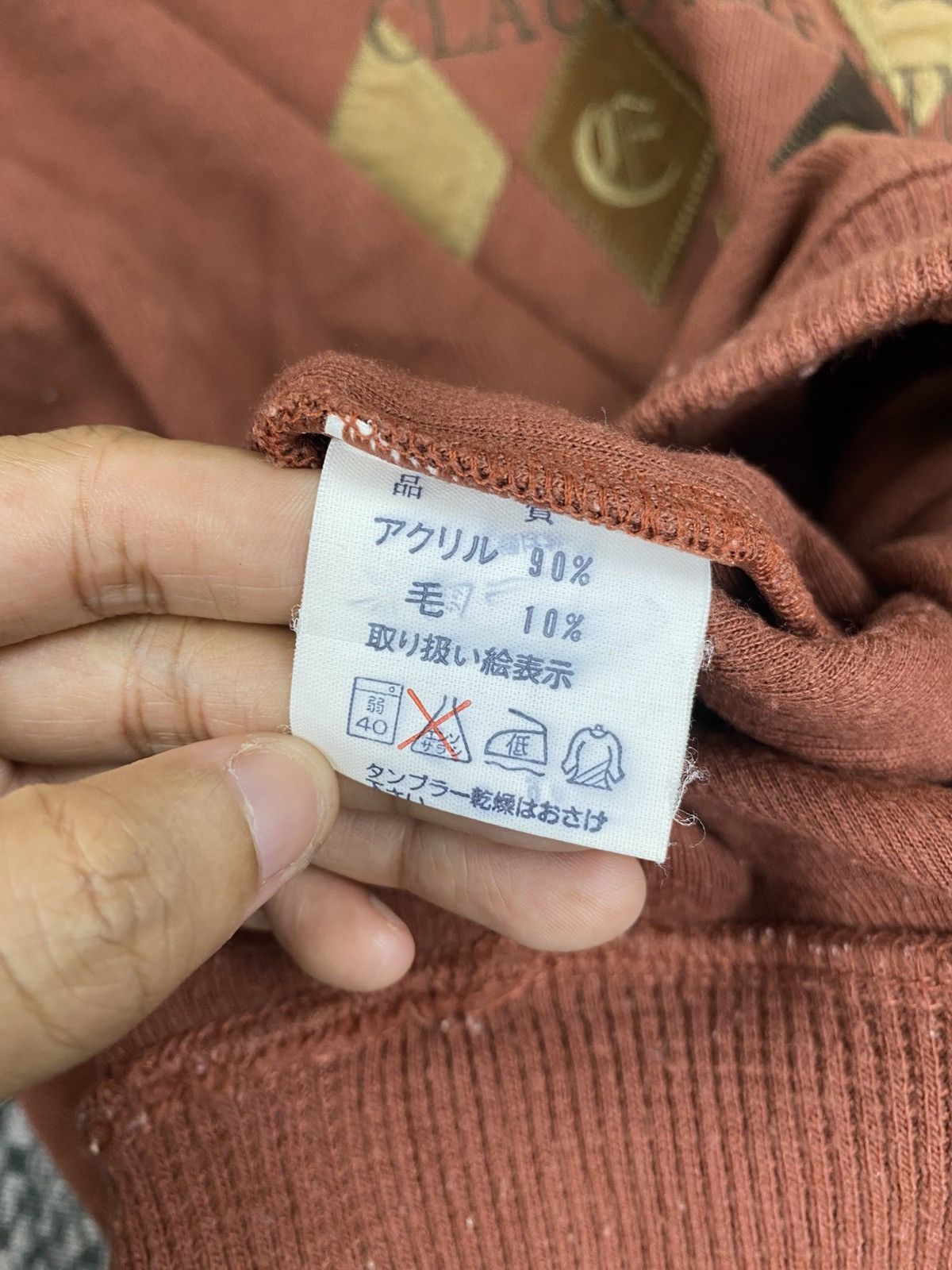 Japanese Brand Vintage Claudio Valentino Paris Crewneck Sweatshirt Size US M / EU 48-50 / 2 - 7 Thumbnail