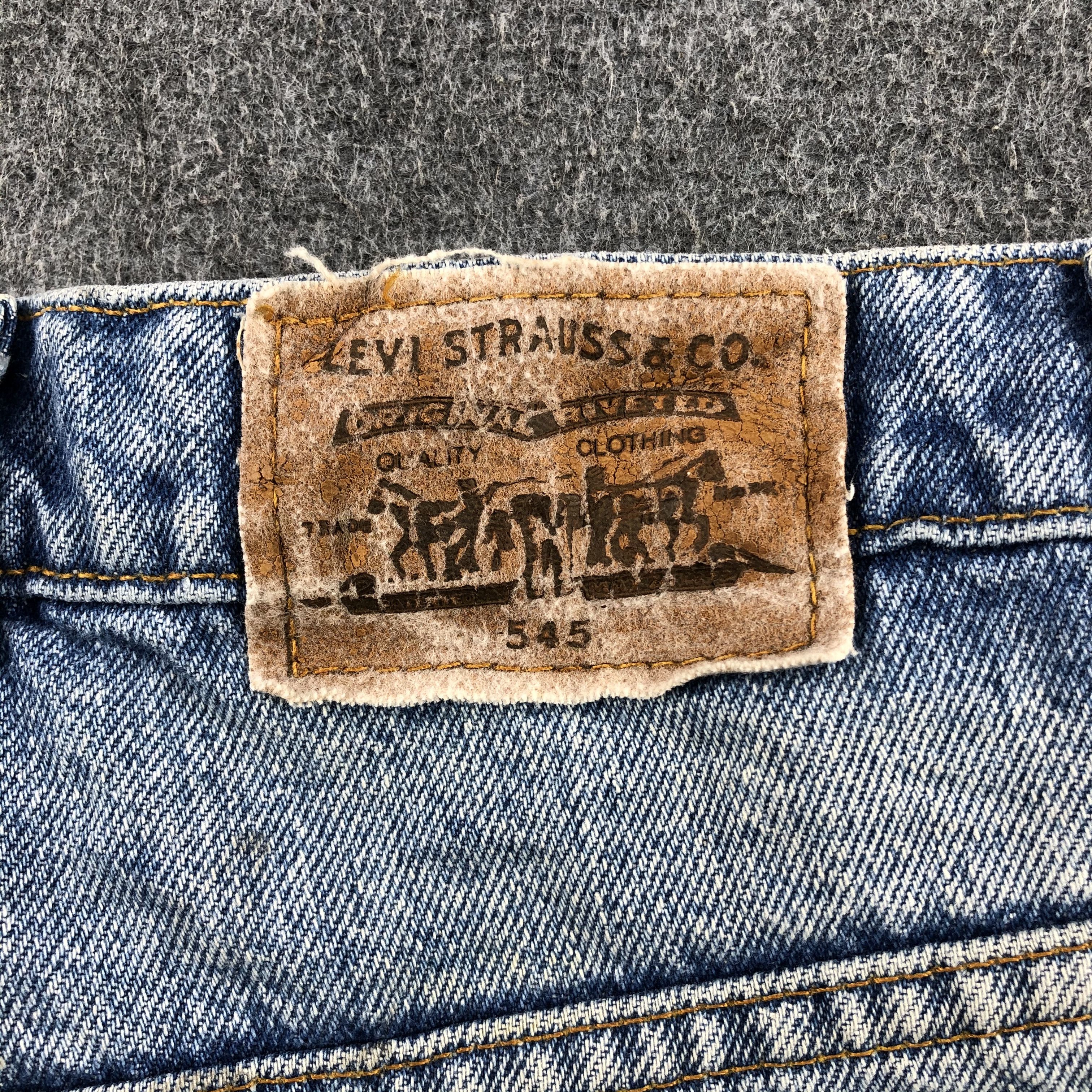 Levi's Vintage Light Wash Levis 545 Jeans-J2191 Size US 40 / EU 56 - 5 Thumbnail
