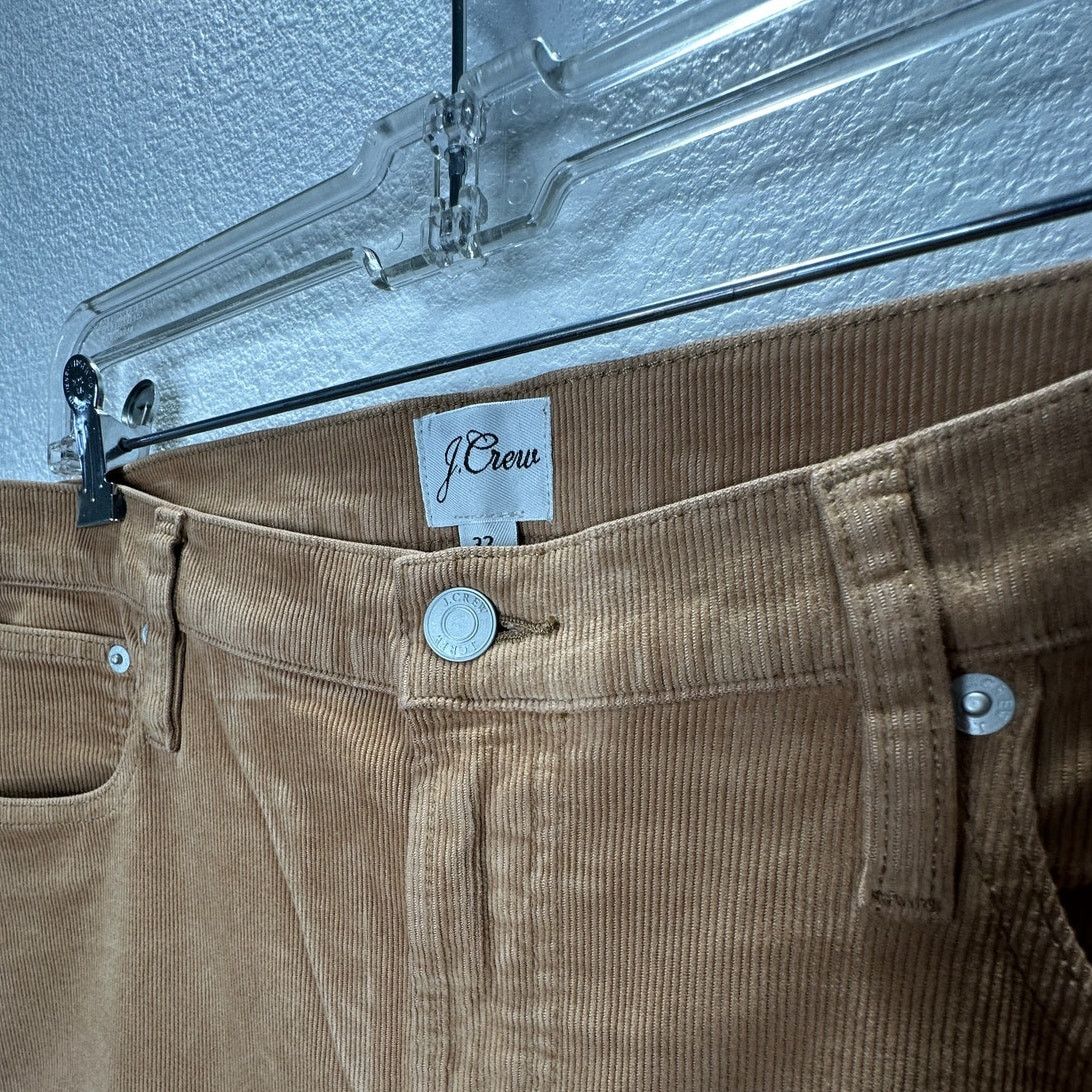 J.Crew NWT J Crew Gold Vintage Slim Straight Corduroy Pants 32 / 12 Size 32" / US 10 / IT 46 - 5 Thumbnail
