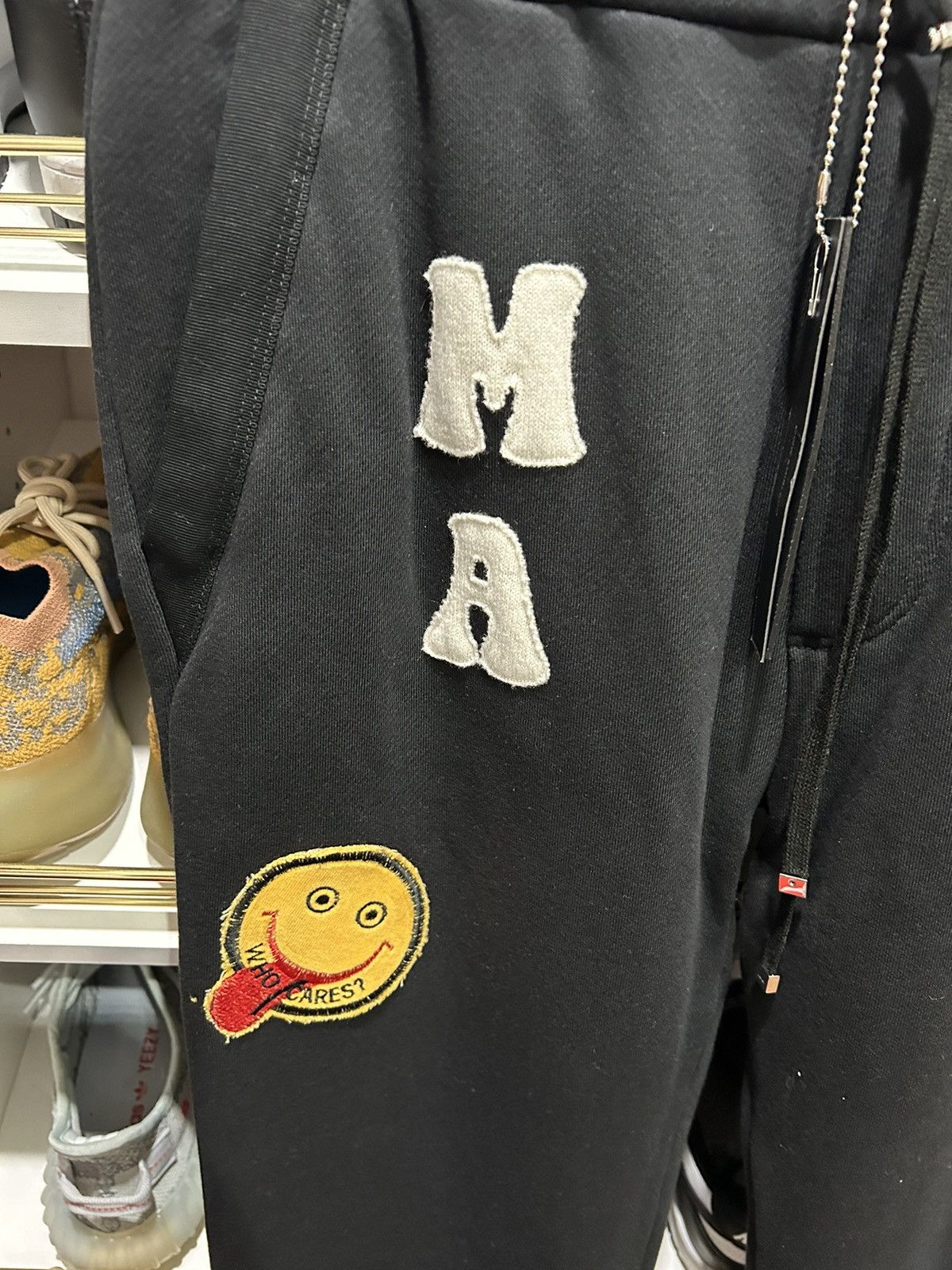 Amiri × Designer Amiri Healthy Mind/Body sweatpants🔥Rare🔥 Size US 32 / EU 48 - 3 Thumbnail