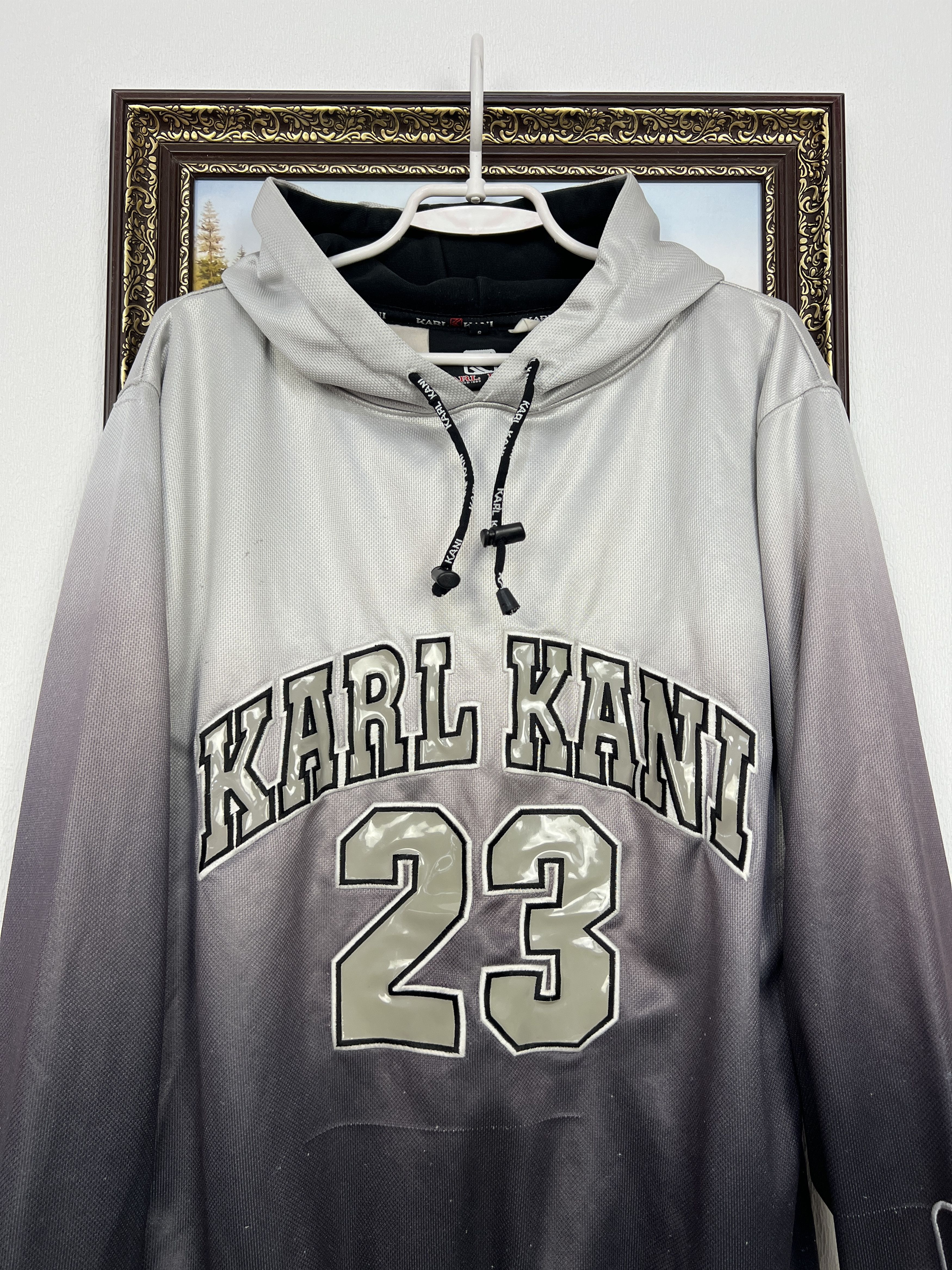 Karl Kani Vintage Karl Kani 23 Hoodie Rap Hip Hop Jacket Rare Big Logo Size US S / EU 44-46 / 1 - 2 Thumbnail