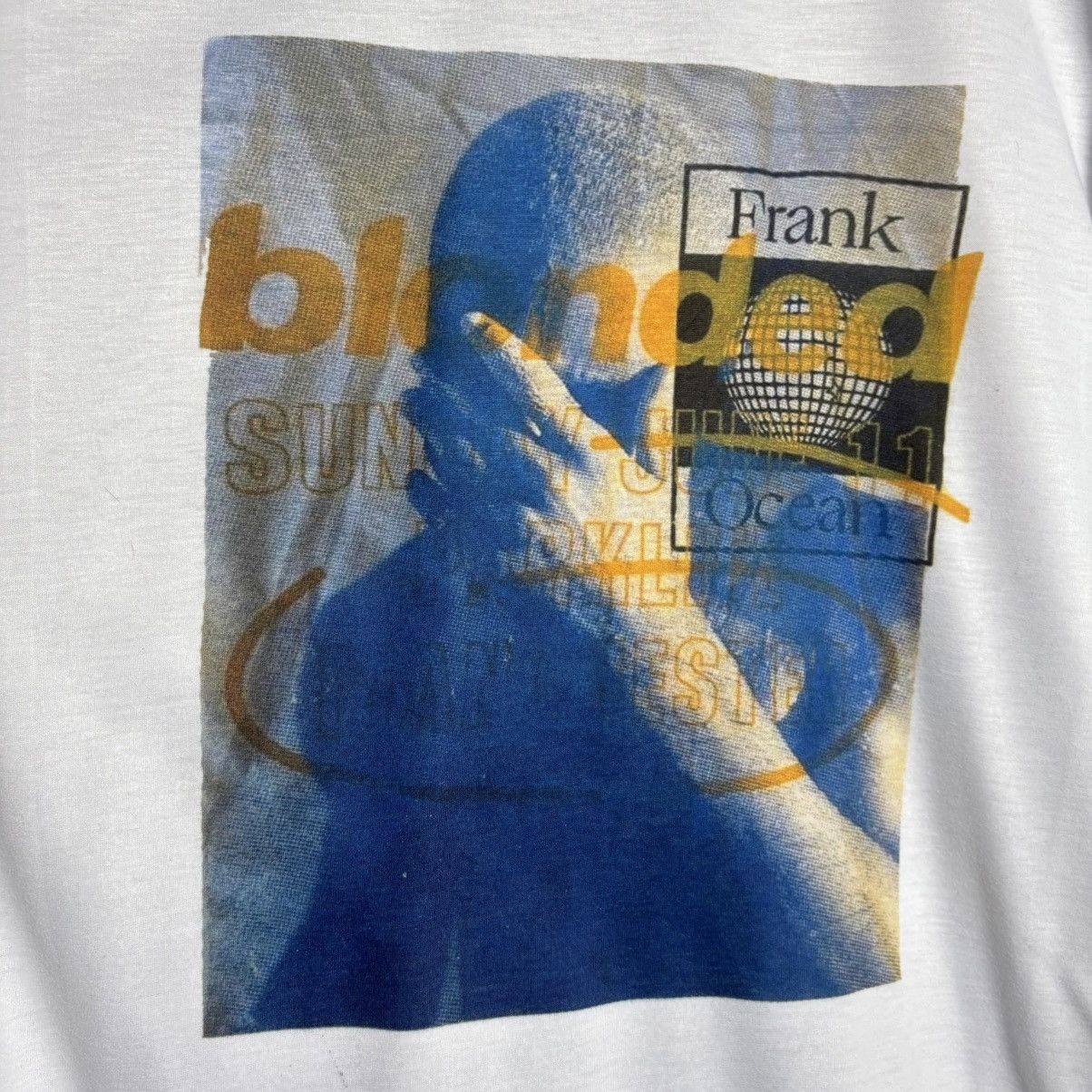Frank Ocean Frank Ocean Blonded Tour Band Tee / Parklife Manchester 2017 Size US L / EU 52-54 / 3 - 4 Thumbnail