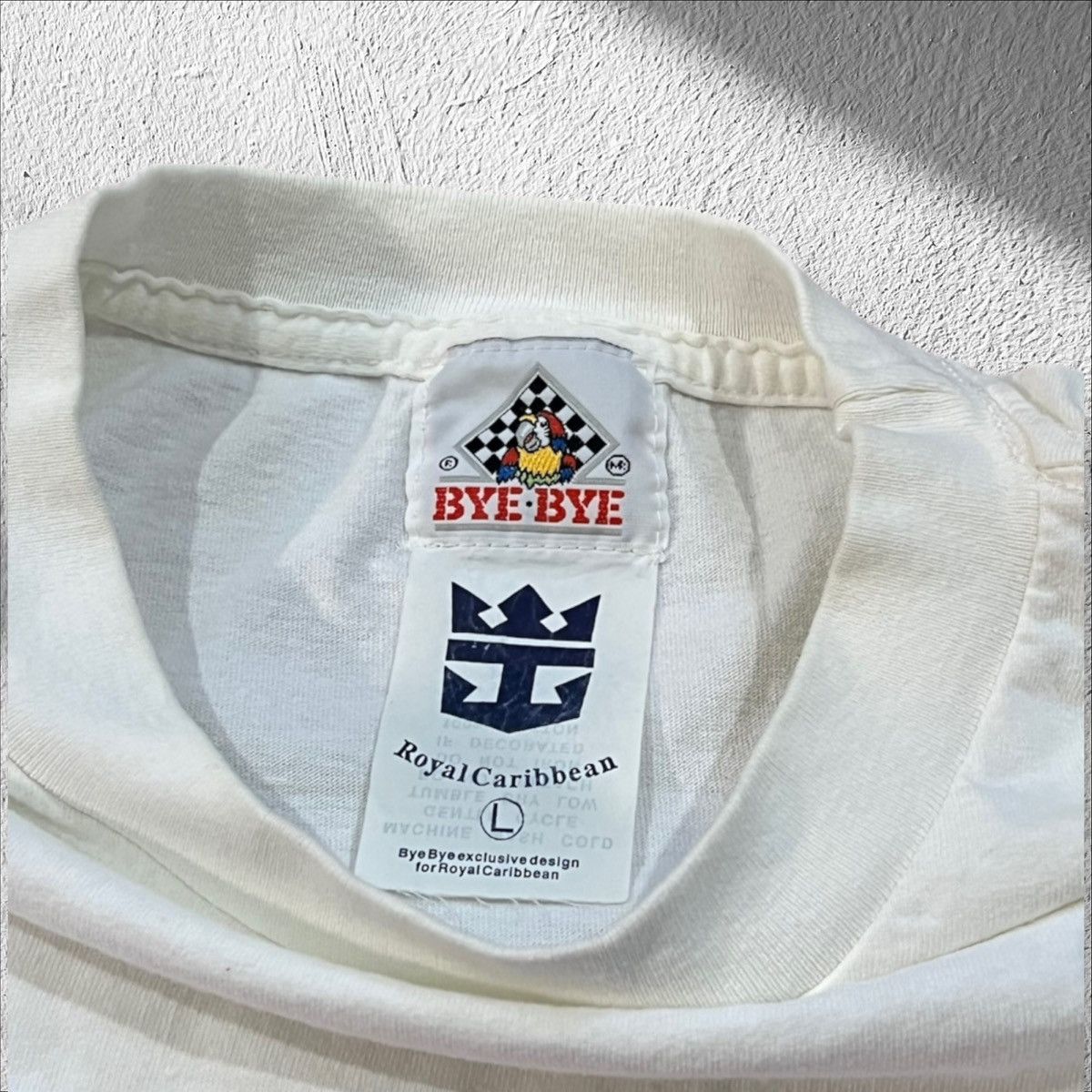 Vintage Vintage 90s Sail Bye Bye Royal Caribbean Shirt L Size US L / EU 52-54 / 3 - 5 Thumbnail