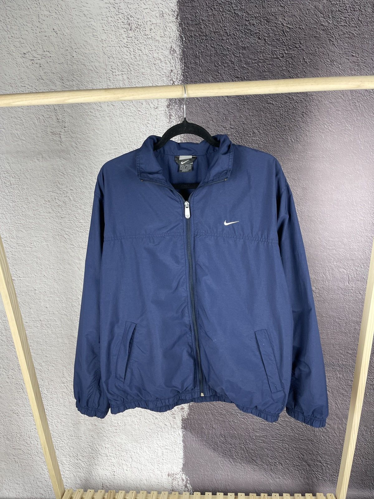 Nike Nike vintage y2k blue centre back logo track top jacket Size US M / EU 48-50 / 2 - 1 Thumbnail