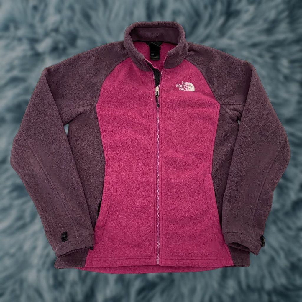 The North Face The North Face Jacket Womens Medium Purple Pink Full Zip Fleece Logo Ladies M Size M / US 6-8 / IT 42-44 - 1 Thumbnail