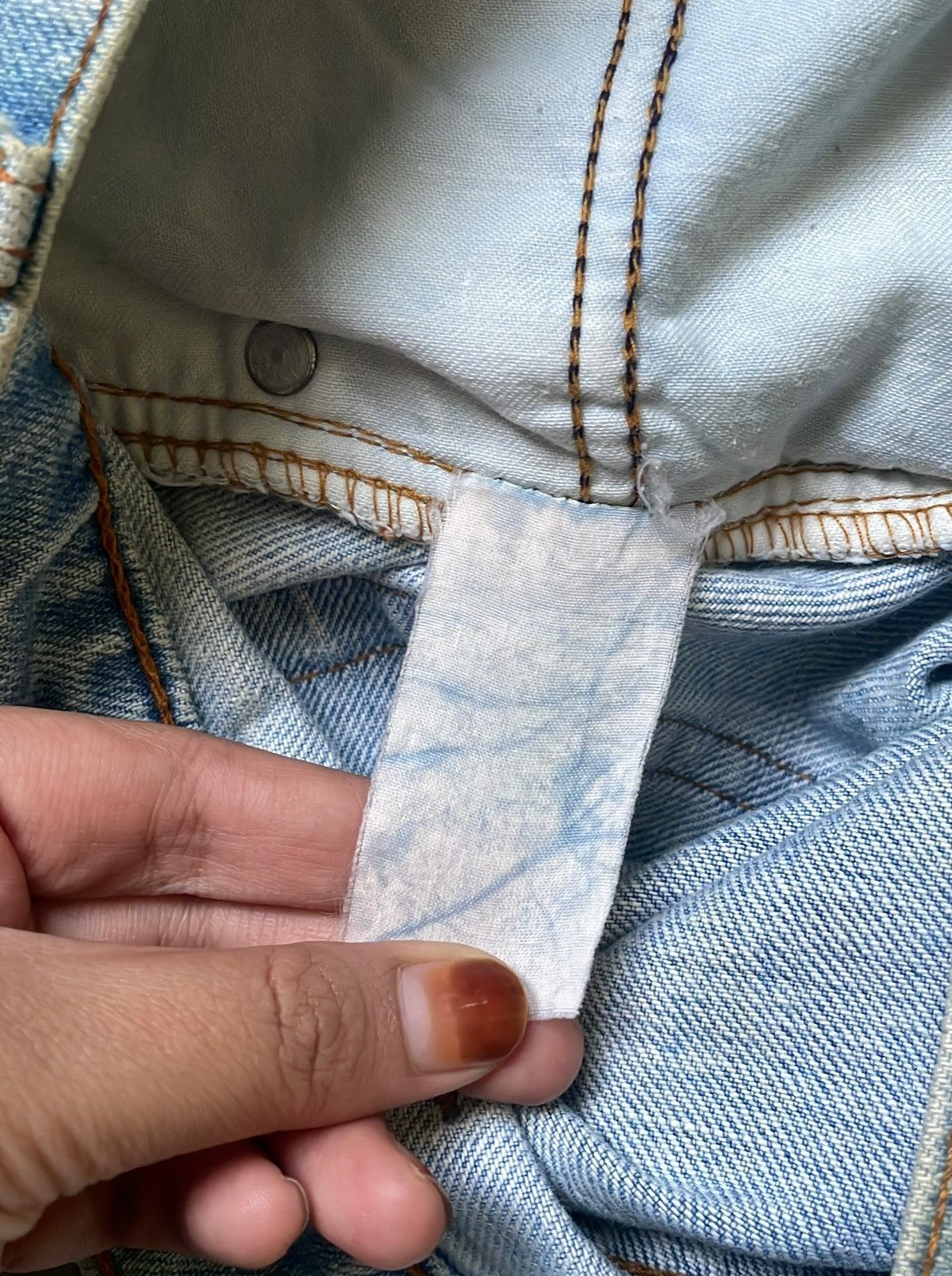 Levi's Vintage 90s Levis 503 Light Wash Loose Baggy Jeans Size US 34 / EU 50 - 11 Thumbnail