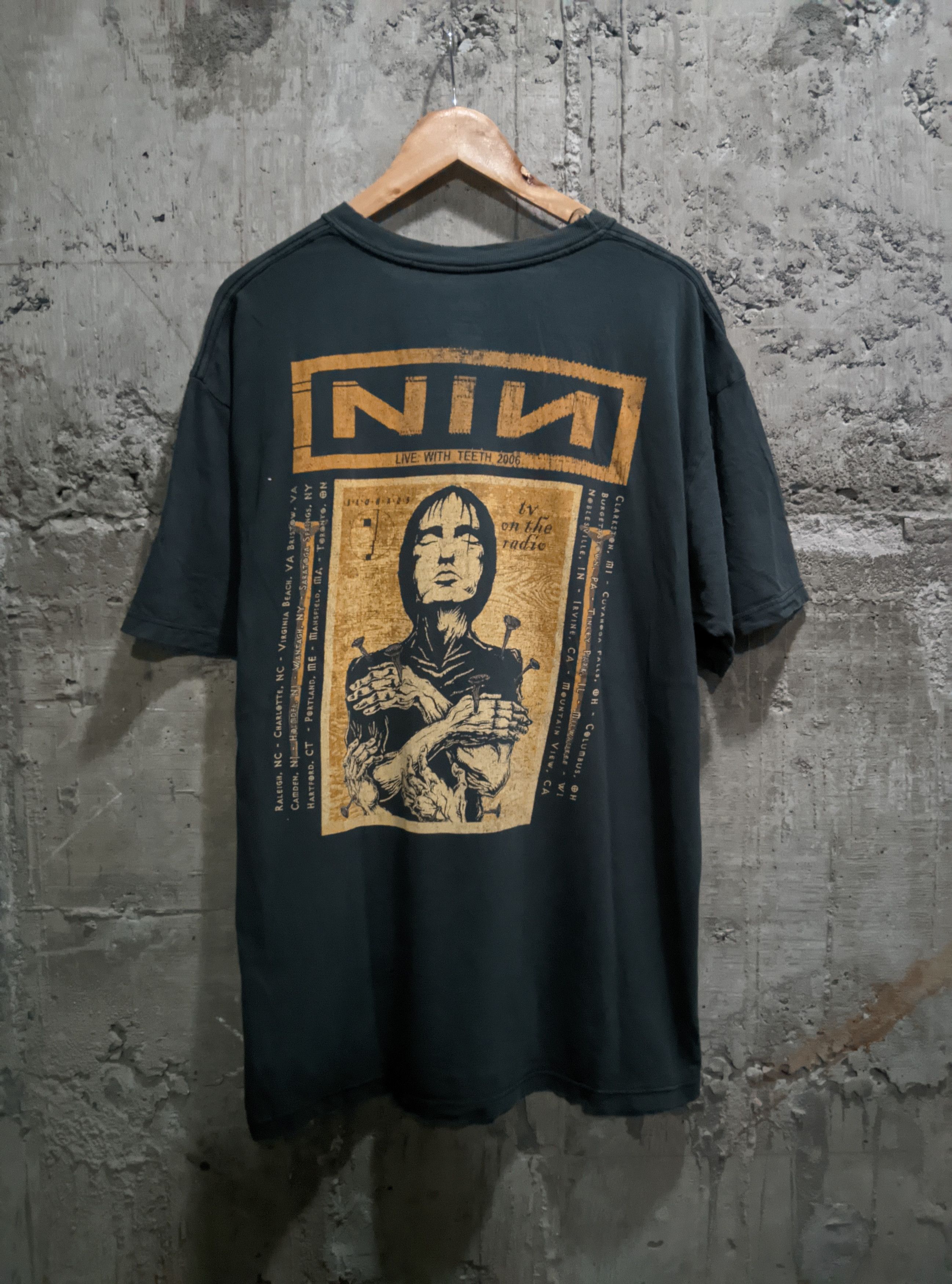 90s NINE INCH NAILS バンドT USA XL フェード NIN 90s NINE INCH NAILS バンドT USA XL フェード NIN - メルカリ