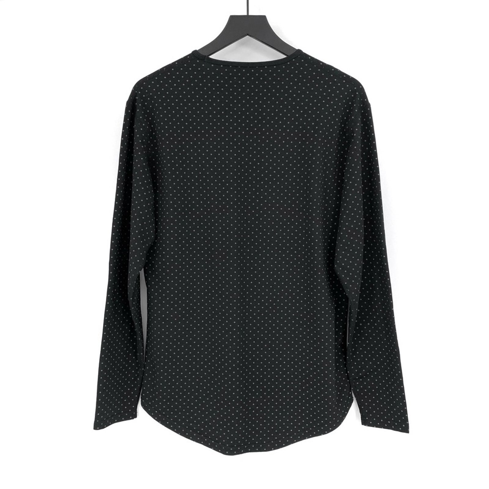 Other BYLT Lux Drop Cut Long Sleeve Washed Black Silver Polka Dot Size US M / EU 48-50 / 2 - 5 Thumbnail