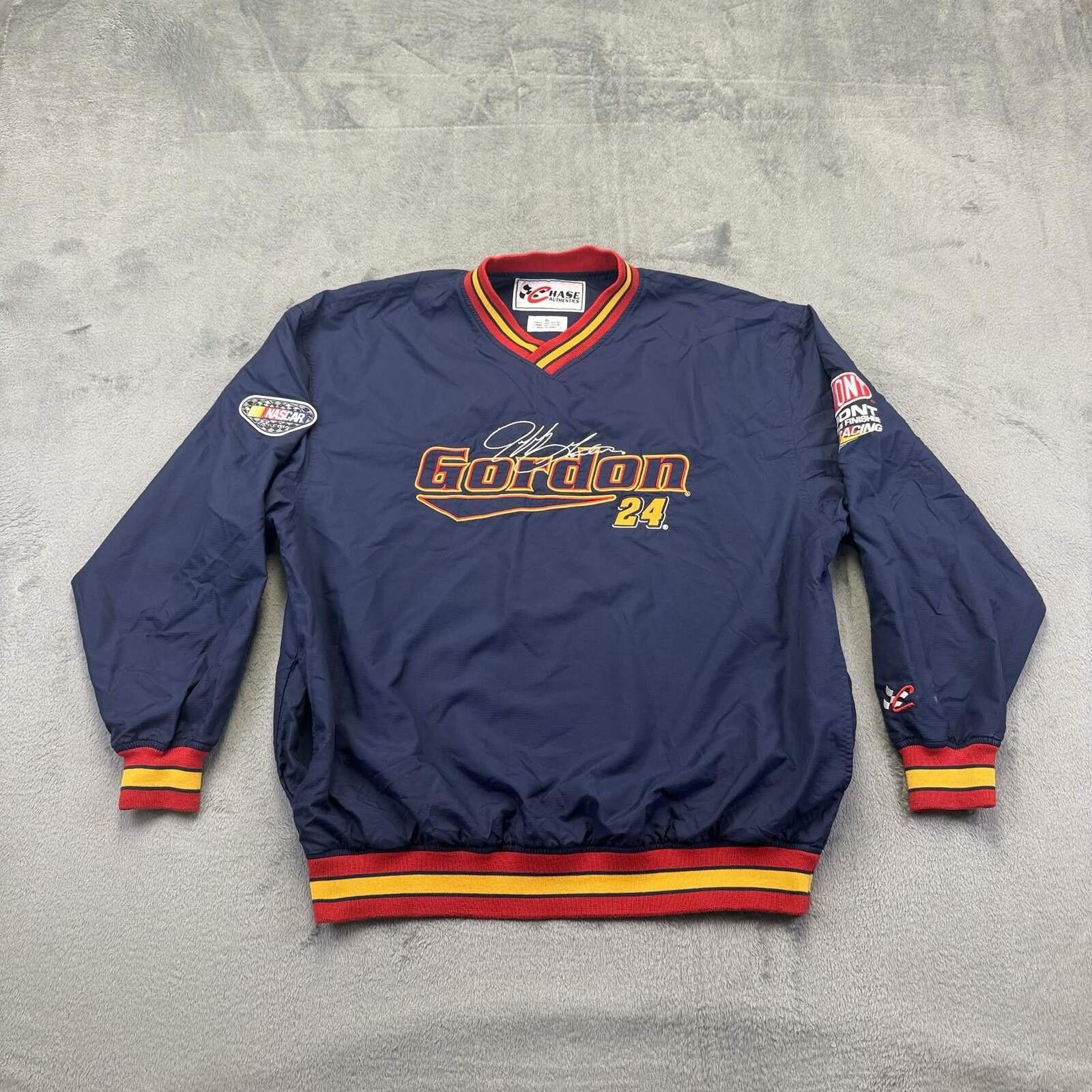 Chase Authentics Chase Authentics Vintage Jeff Gordon NASCAR Jacket Size US XL / EU 56 / 4 - 1 Thumbnail