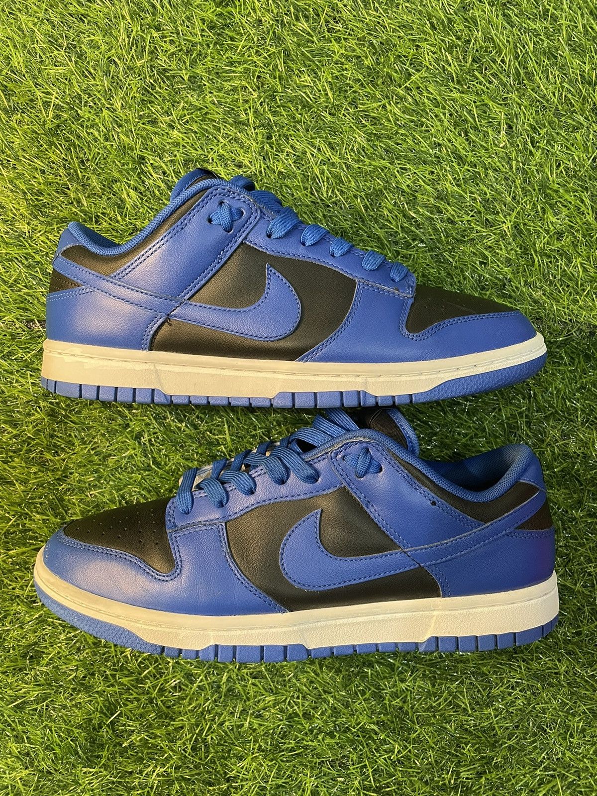image of Nike Dunk Low Hyper Cobalt Shoes in Blue, Men's (Size 8.5)