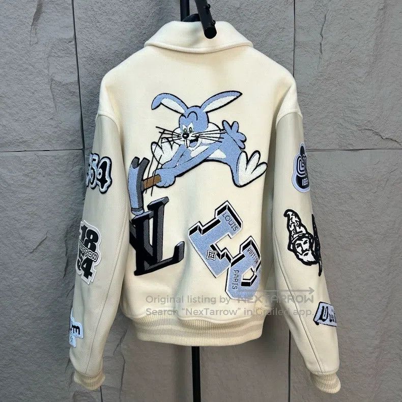 Louis Vuitton Louis Vuitton Bugs Bunny Baseball Jacket Size US M / EU 48-50 / 2 - 2 Thumbnail