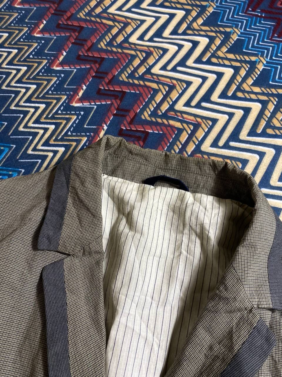 Kenzo × Vintage Vintage Kenzo Embroidery Logo Women’s Blazer Size L / US 10 / IT 46 - 12 Thumbnail