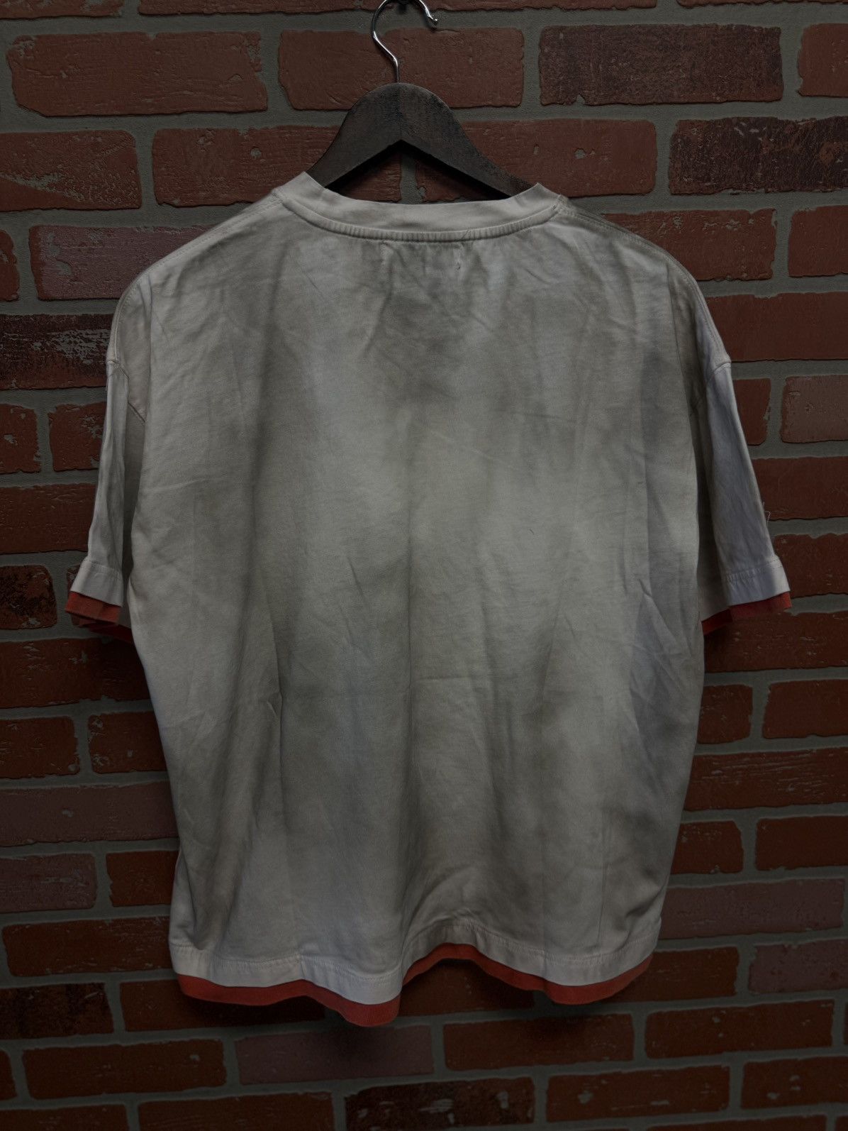 Vale Vale Valley Peace Tee Shirt Red White Size Medium (NEW) Size US M / EU 48-50 / 2 - 5 Thumbnail