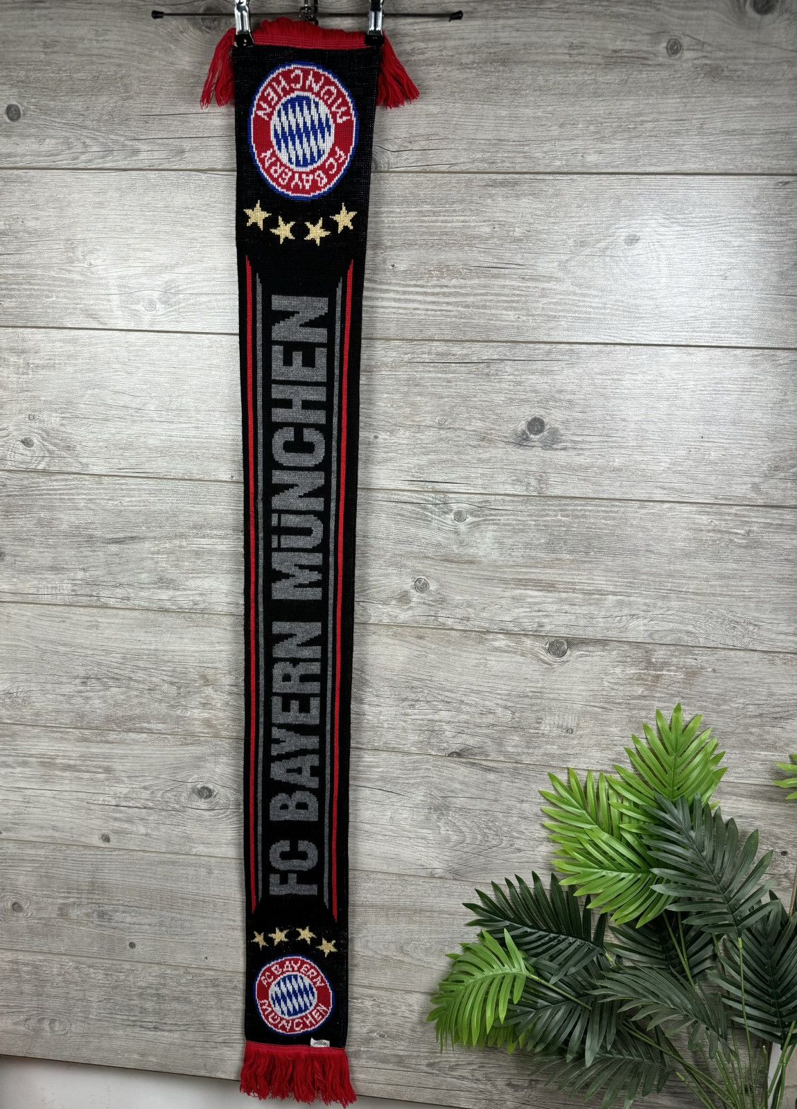 Vintage Vintage Scarf 🧣 Football Club FC Bayern Munchen Size ONE SIZE - 9 Thumbnail