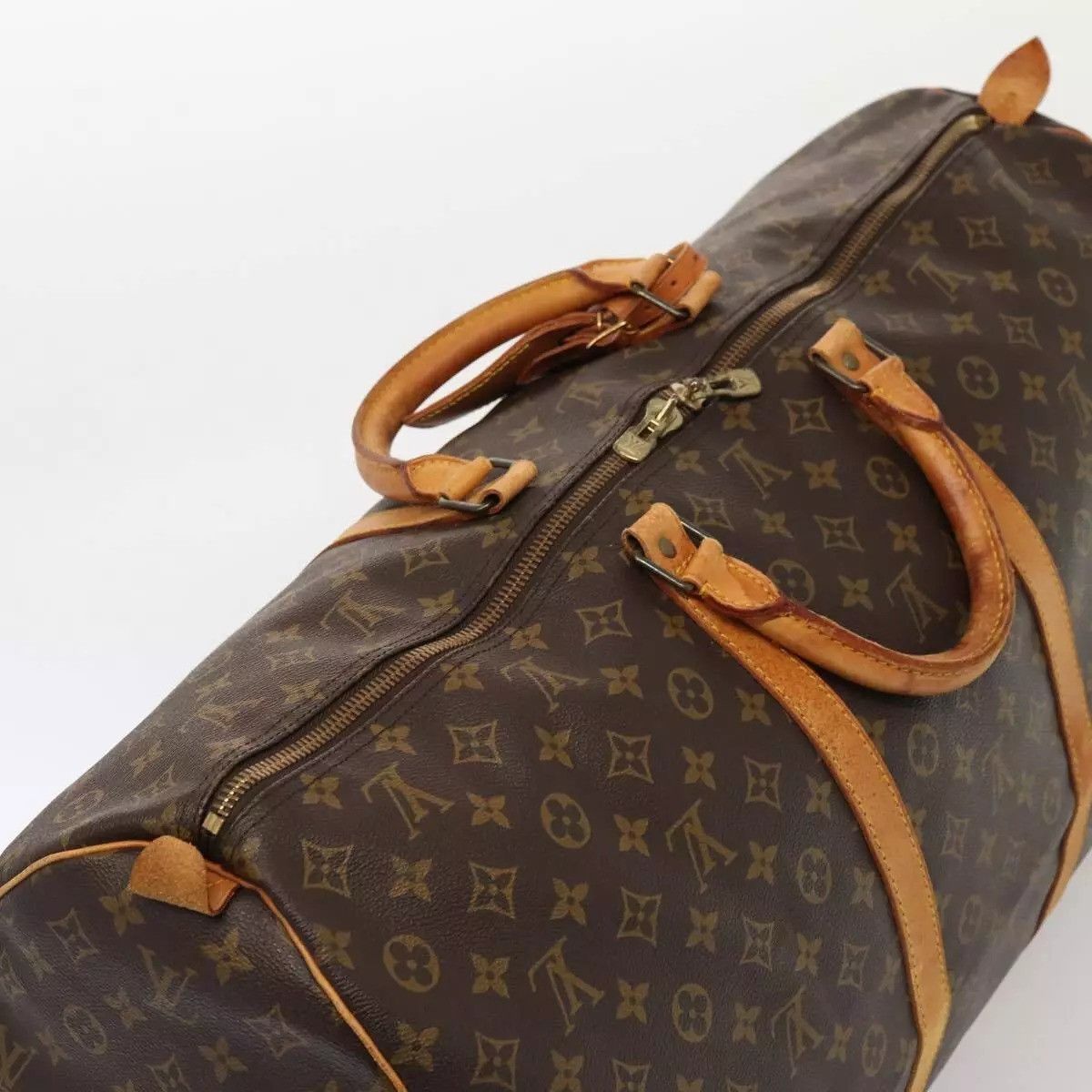Louis Vuitton LOUIS VUITTON Monogram Keepall 60 Boston Bag Size ONE SIZE - 14 Thumbnail