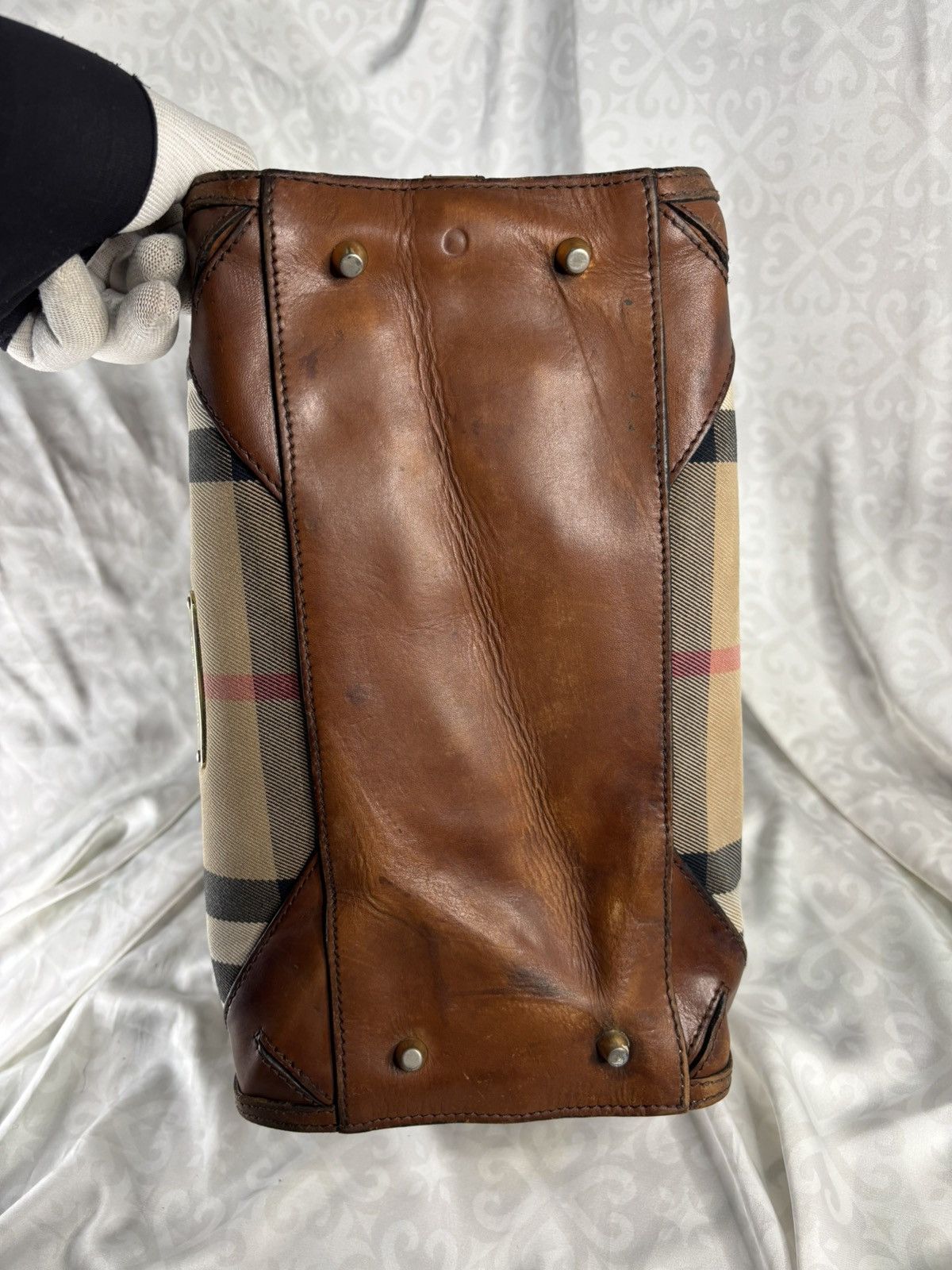Burberry Burberrys Speedy Bag with add on Long Strap Size ONE SIZE - 6 Thumbnail