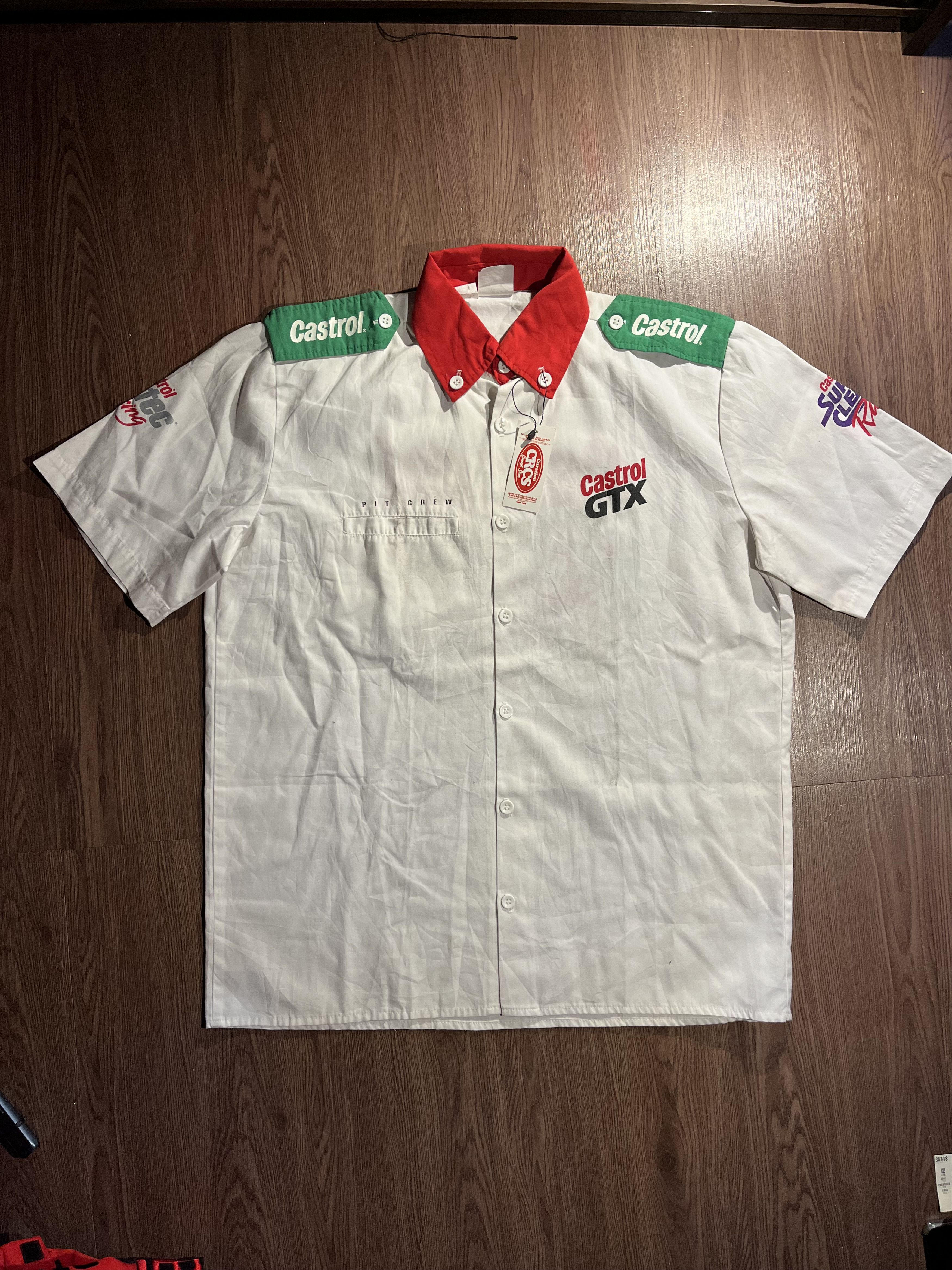 Other Vintage Castrol Racing Workshirt Size US XL / EU 56 / 4 - 3 Thumbnail