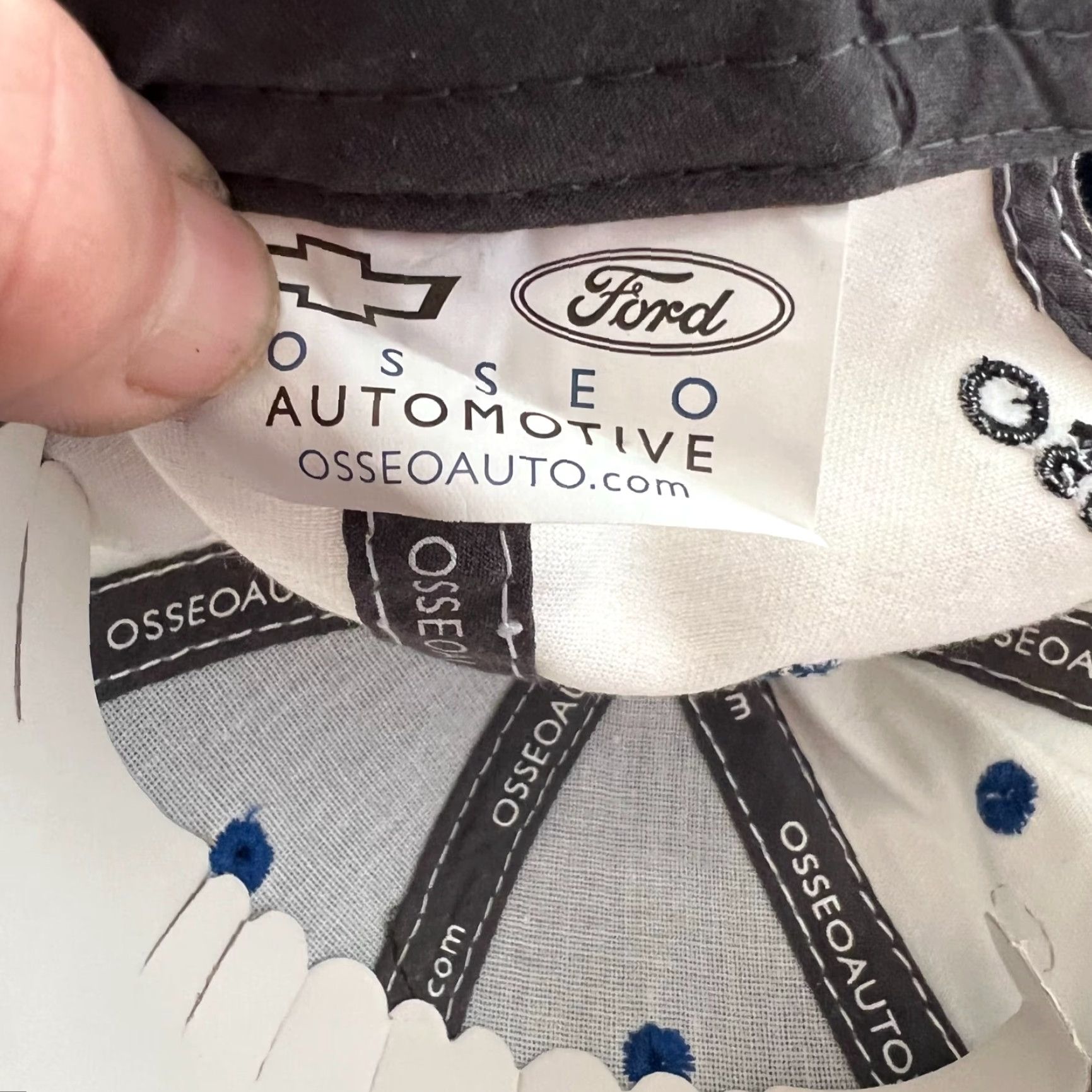 Vintage VINTAGE Grays 5 Panel Hat One Size Adjustable Gray Cars Mens Size ONE SIZE - 6 Thumbnail