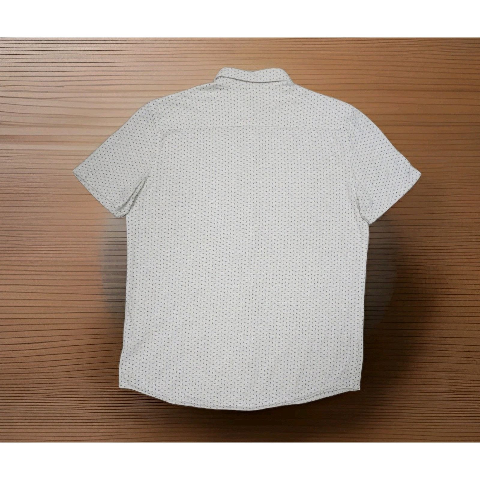 Faherty Faherty Mens Sunwashed Knit Short Sleeve Button Up Pockets S Size US S / EU 44-46 / 1 - 2 Thumbnail
