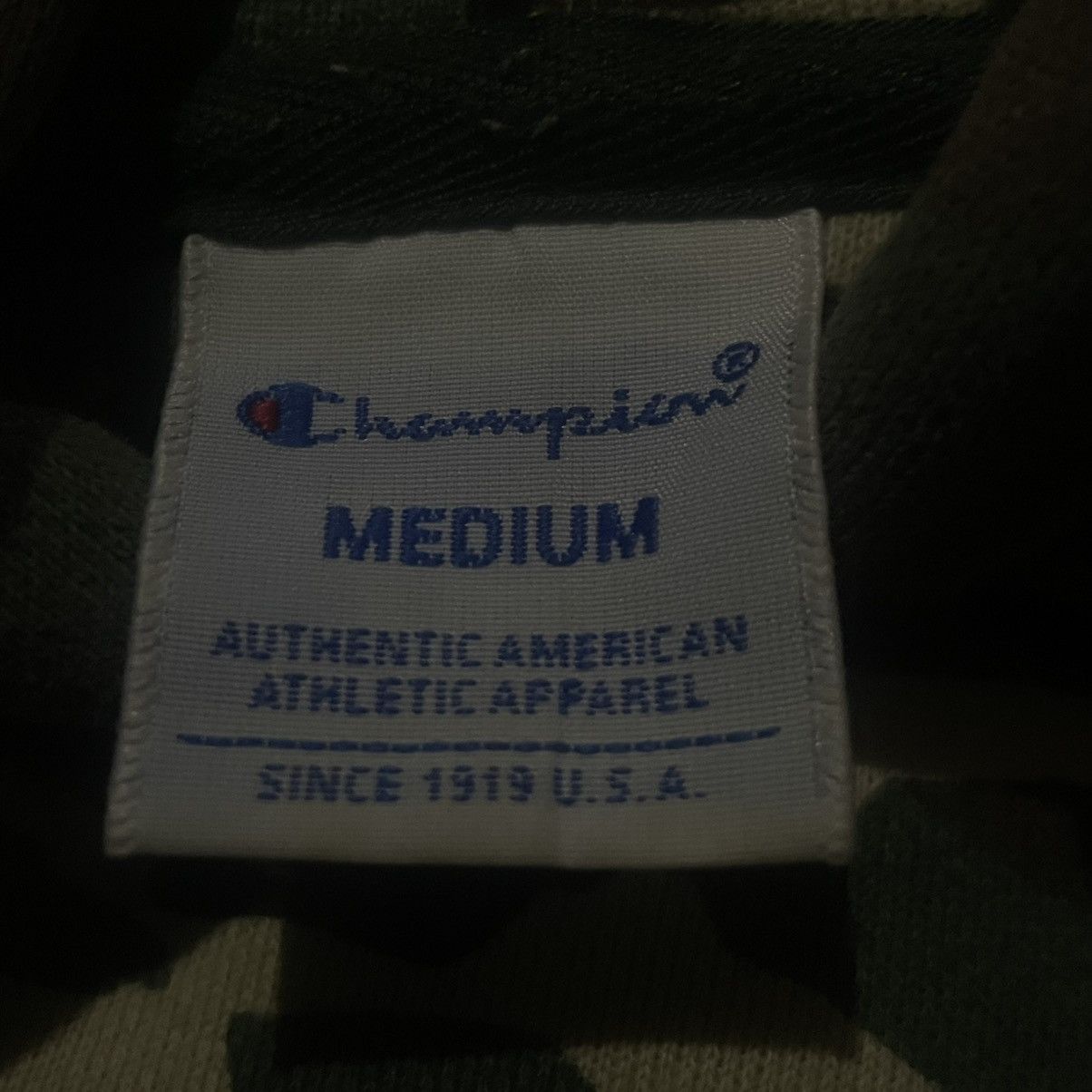 Champion Champion hoodie camo vintage Size US L / EU 52-54 / 3 - 8 Thumbnail