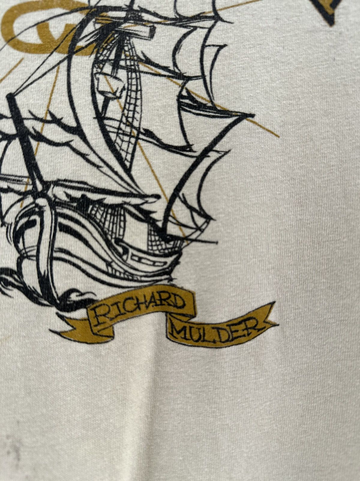 Stussy Turashed Vintage Stussy Richard Mulder NYLTLA Distressed Tee Size US M / EU 48-50 / 2 - 3 Thumbnail