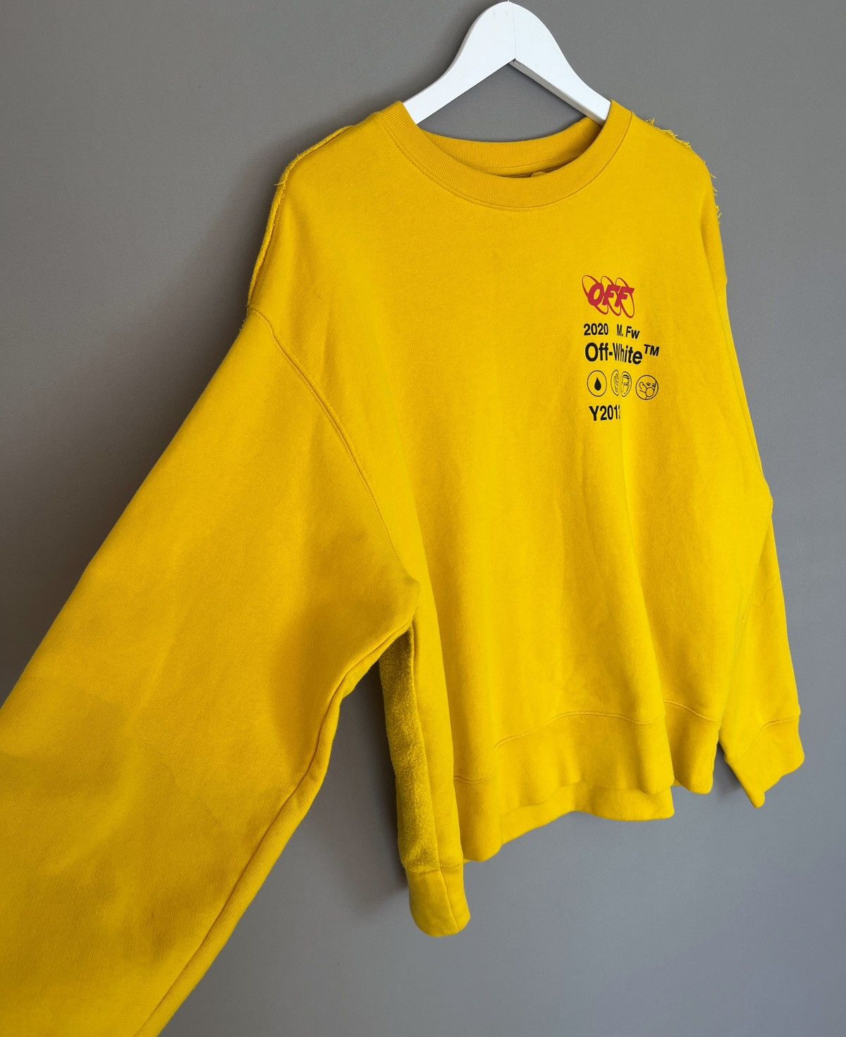 Off-White × Virgil Abloh 🔥 OFF-WHITE Industrial Y013 Incomp Sweatshirt Size US M / EU 48-50 / 2 - 6 Thumbnail