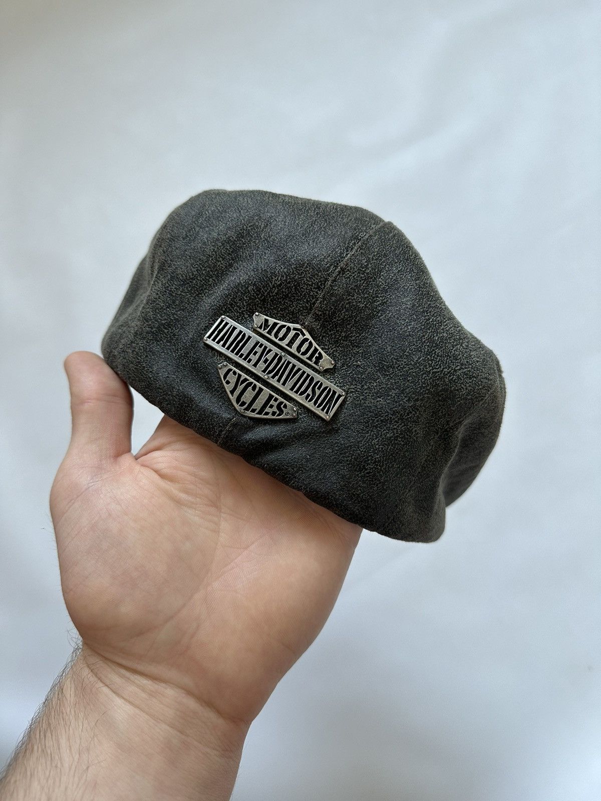 Harley Davidson Vintage Harley Davidson beret Hat Motorcycles Size ONE SIZE - 2 Thumbnail