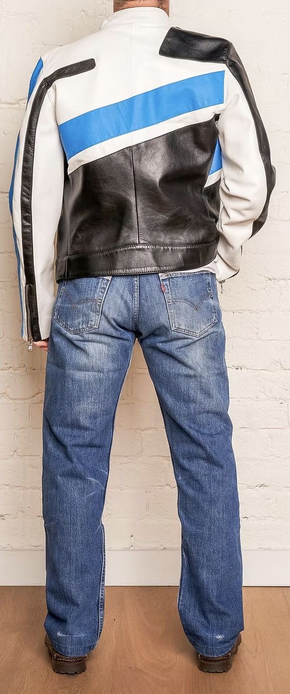 Dolce & Gabbana Dolce & Gabbana Moto Leather Jacket Size L / US 10 / IT 46 - 4 Thumbnail