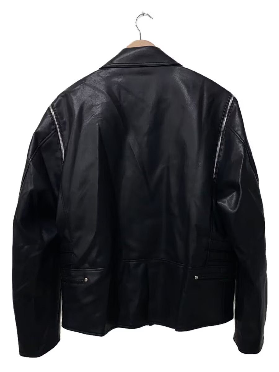 Undercover GU Faux Leather Biker Jacket Size US L / EU 52-54 / 3 - 2 Thumbnail