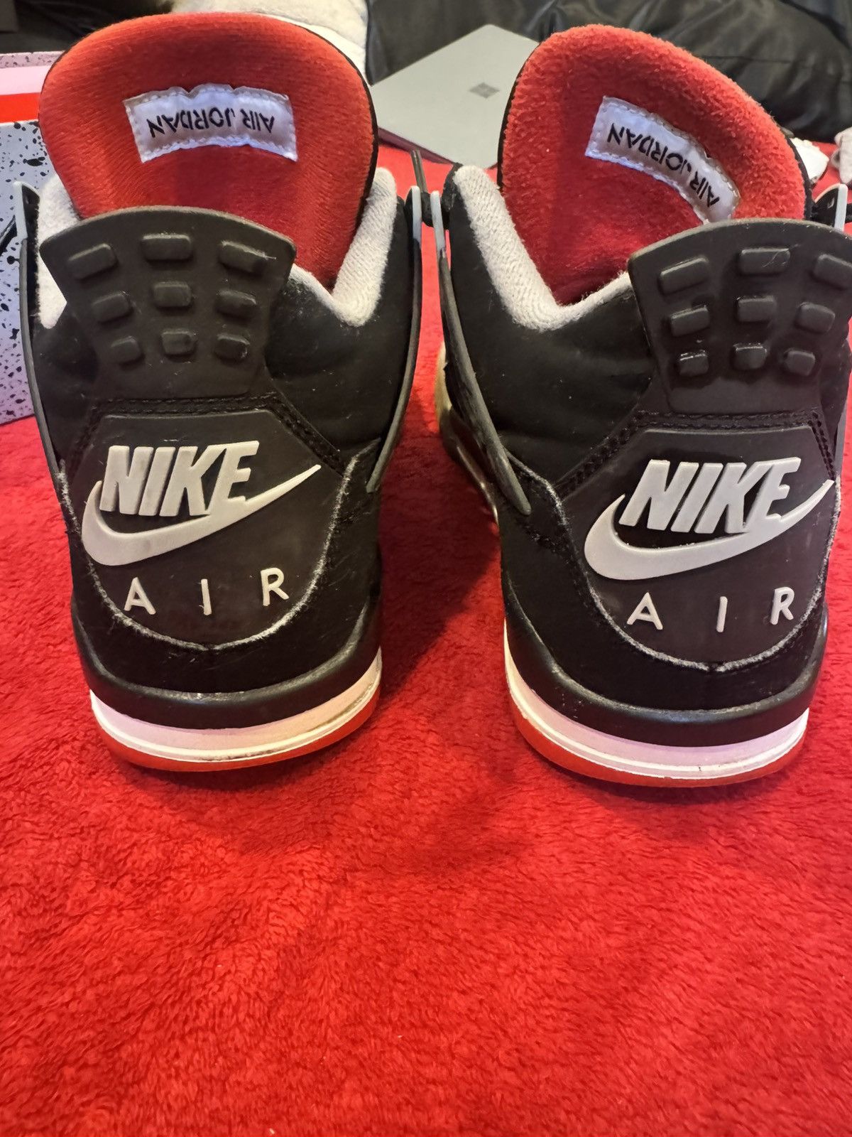 Jordan Brand Air Jordan 4 Retro OG 'Bred' 2019 Size US 7.5 / EU 40-41 - 5 Thumbnail