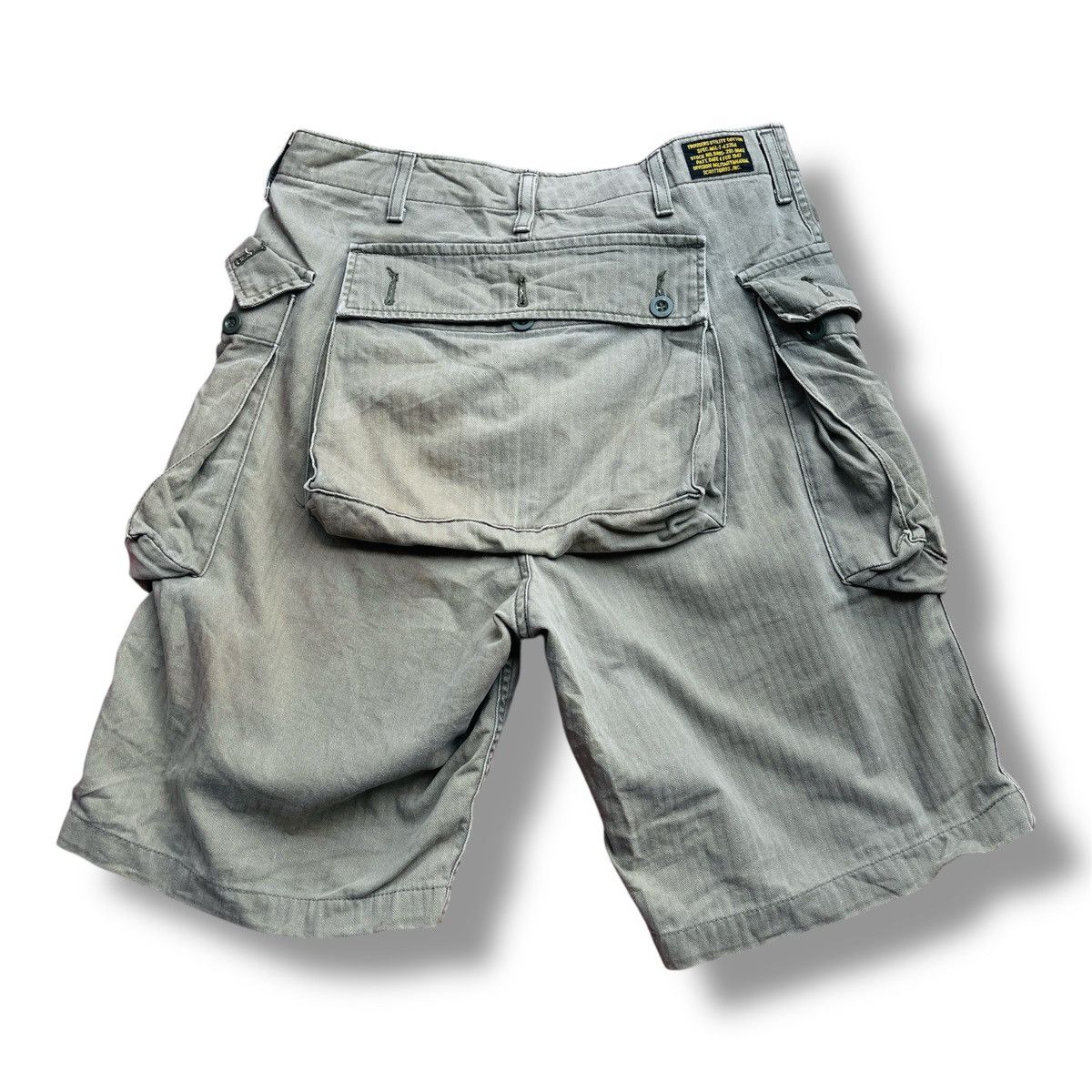Schott × Travis Scott Faded Olive Green Schott Utilitu Military Pants Size US 30 / EU 46 - 4 Thumbnail