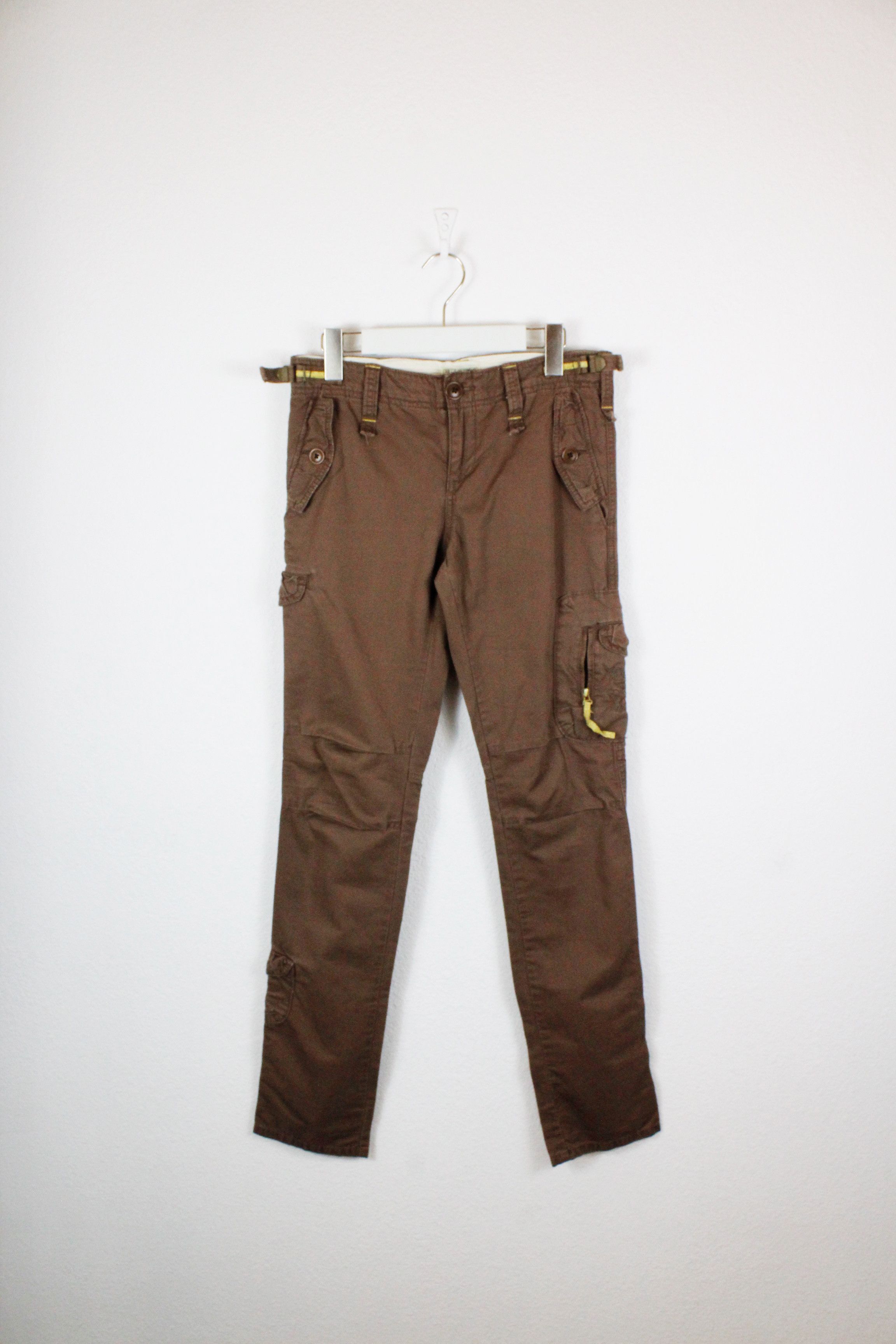Polo Ralph Lauren × Ralph Lauren Womens Polo Jeans Ralph Lauren Brown Cargo Pants Size 27" / US 4 / IT 40 - 1 Thumbnail