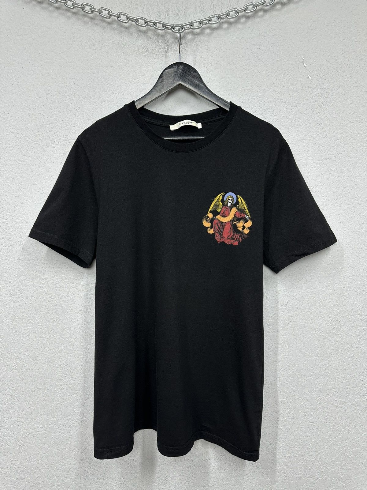 Givenchy Vintage Givenchy T-shirt Black Y2k Big Logo Size US M / EU 48-50 / 2 - 3 Thumbnail