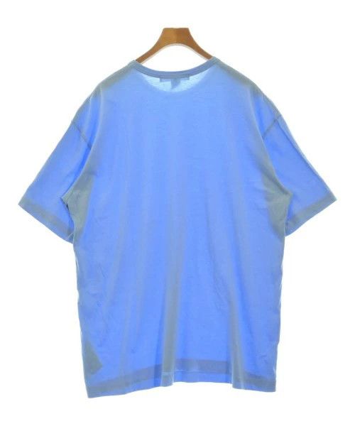Comme des Garcons SHIRT T-Shirts Cotton Short Sleeve Plain Crewneck Light Blue Size US L / EU 52-54 / 3 - 2 Thumbnail