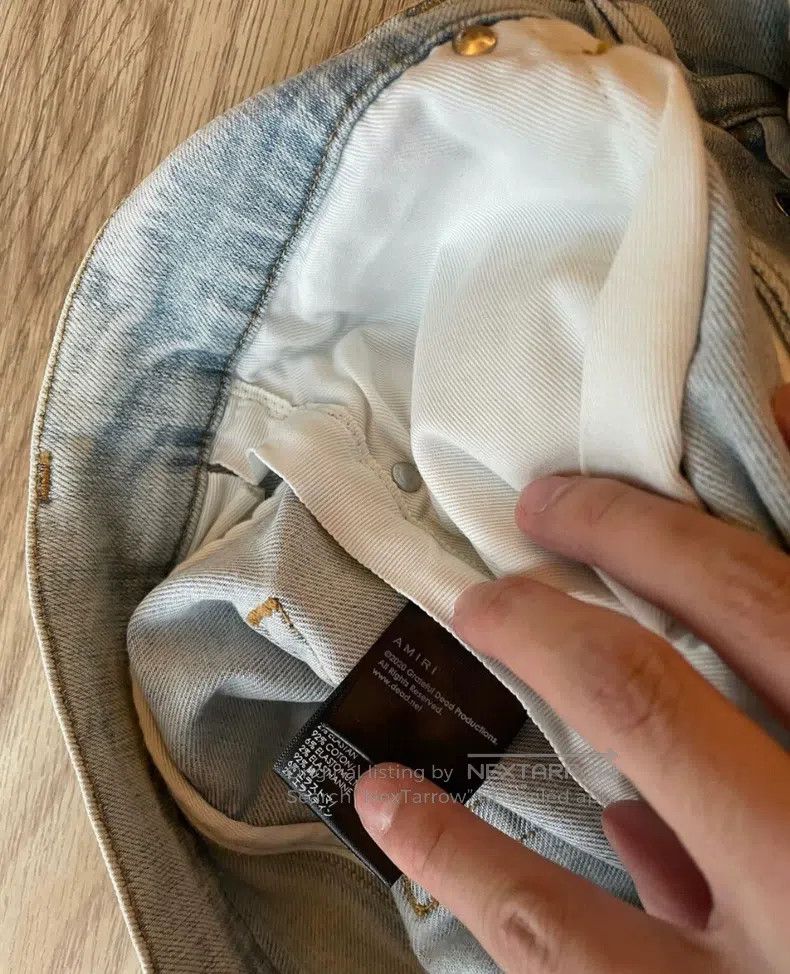 Amiri Amiri Size 32 Band collaboration blue jeans collection Size US 32 / EU 48 - 4 Thumbnail