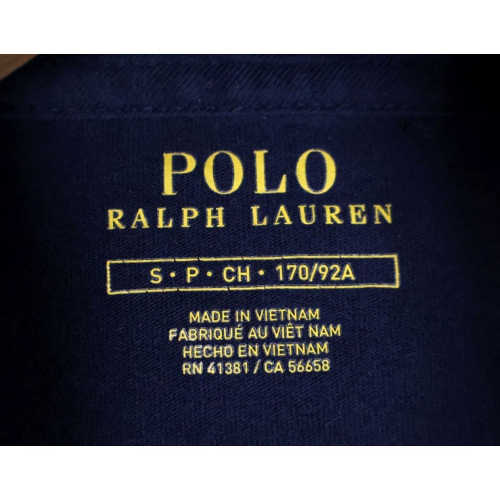Polo Ralph Lauren VINTAGE Polo Ralph Lauren Hoodie Mens Small Dark Blue Embroidered Spell Out Lightweight Size US S / EU 44-46 / 1 - 3 Thumbnail