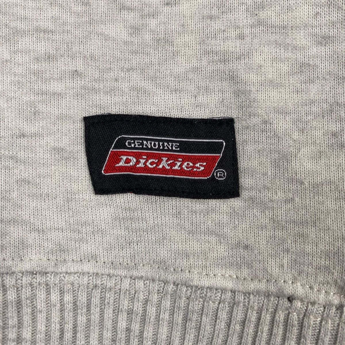 Vintage Vintage Dickies Quater Zip Sweatshirt Grey Pullover Jumper M Size US M / EU 48-50 / 2 - 7 Thumbnail