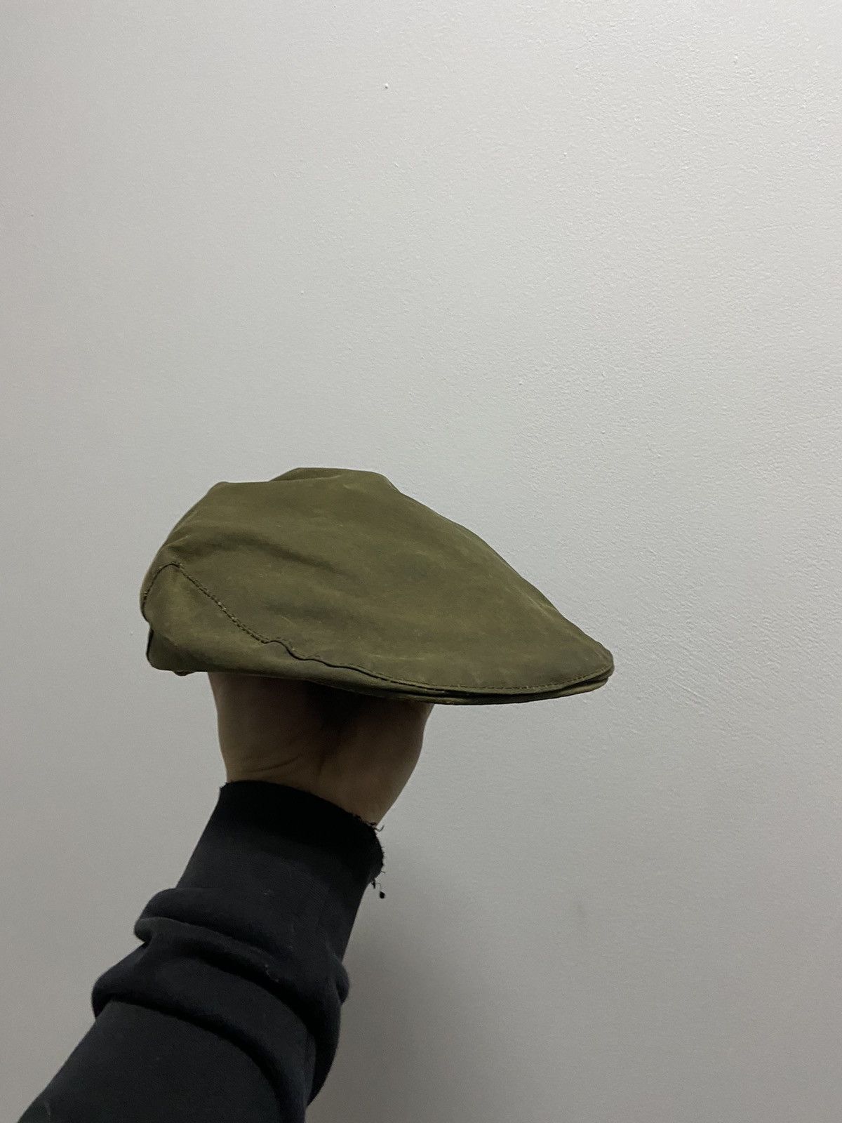 Barbour × Vintage Barbour waxed beret cap vintage Size ONE SIZE - 1 Thumbnail