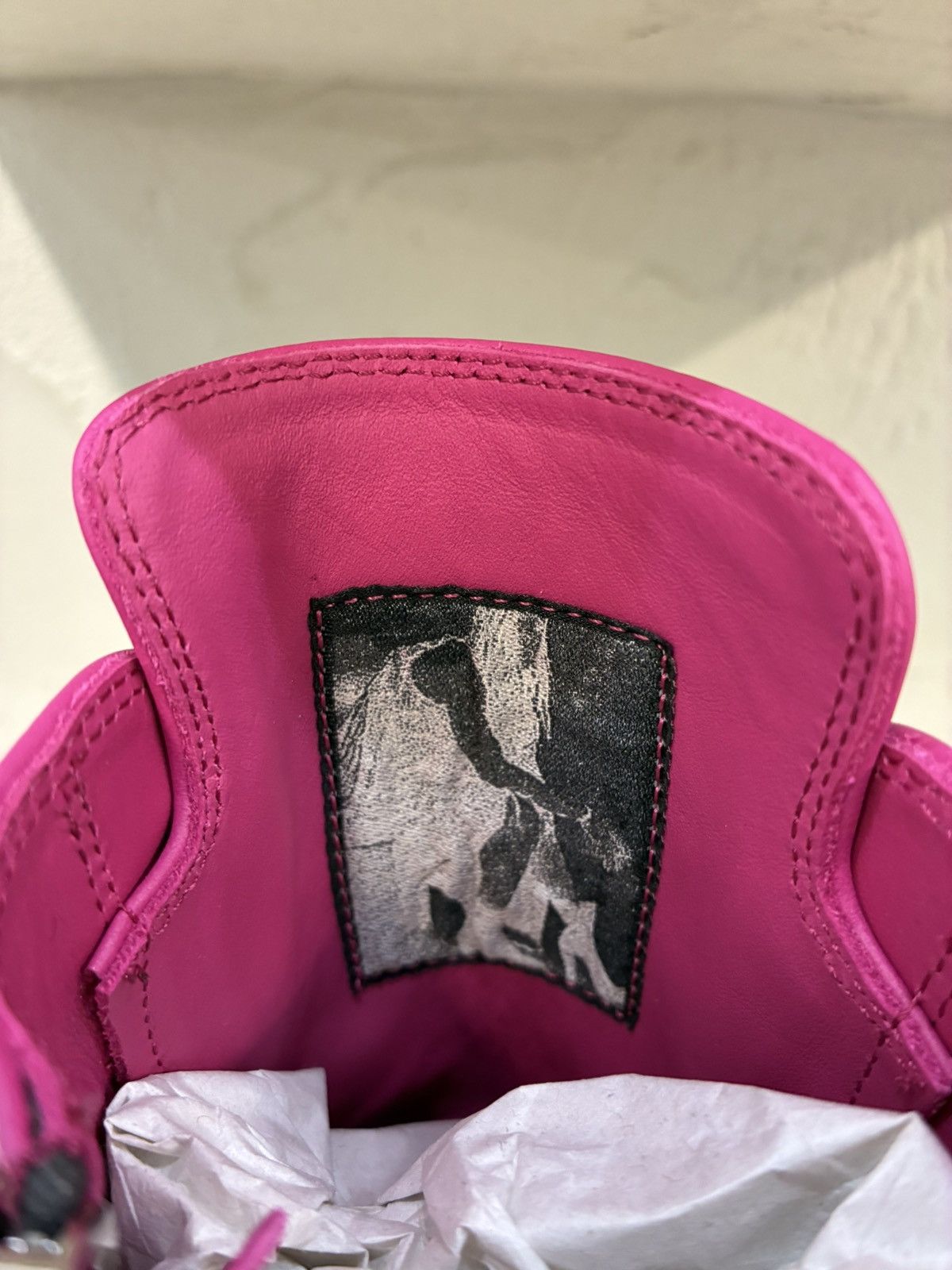 Rick Owens Rick Owens Hot Pink Ramones Sneakers Size US 7.5 / IT 37.5 - 7 Thumbnail