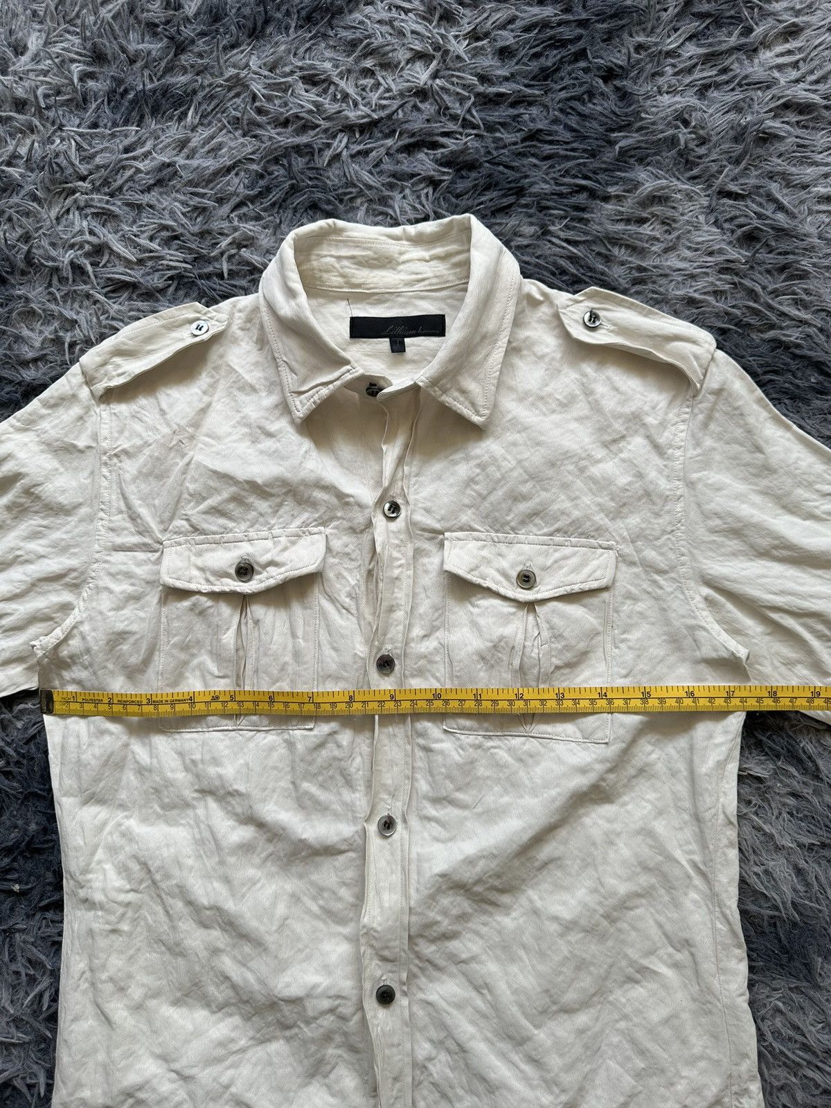 Lithium Archive Lithium Homme Japan wrinkled shirt Size US S / EU 44-46 / 1 - 10 Thumbnail