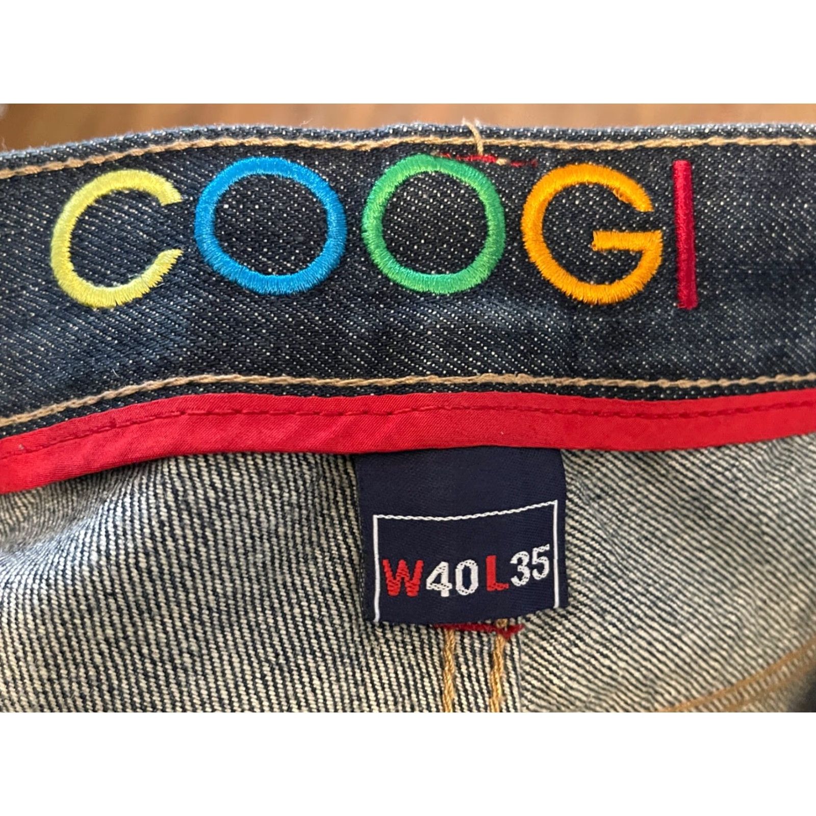 Coogi VINTAGE COOGI Jeans Denim Bootcut Embroidered Pockets Men 40x35 Blue Size 40 Regular RN111642 Size US 40 / EU 56 - 3 Thumbnail
