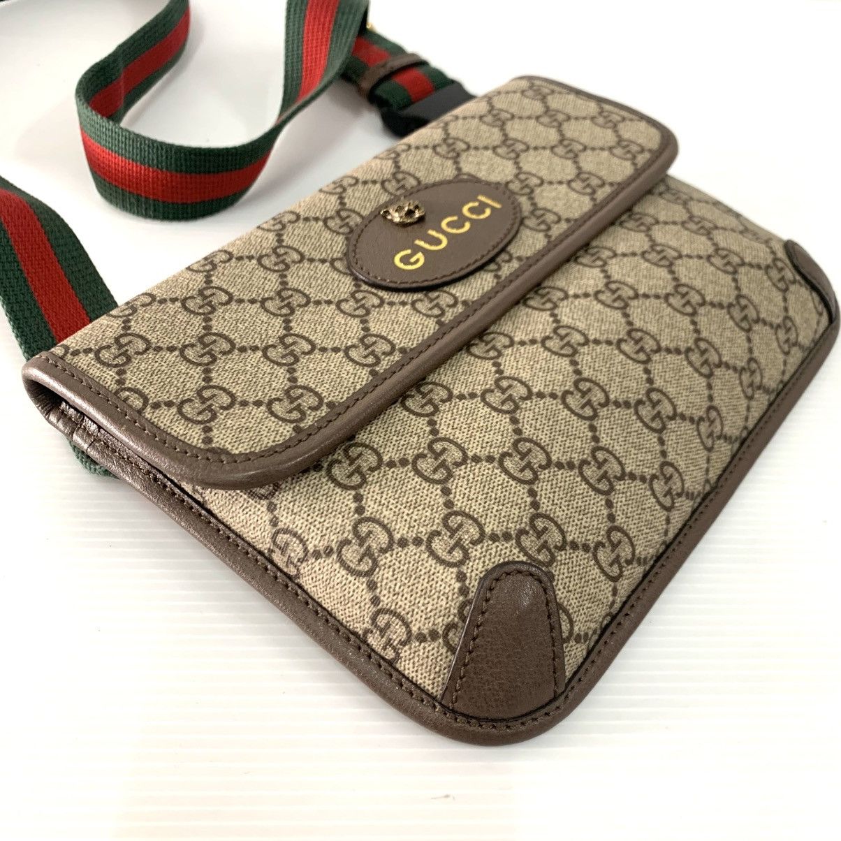 Gucci Gucci Monogram Supreme Waist/Sling Bag Size ONE SIZE - 8 Thumbnail