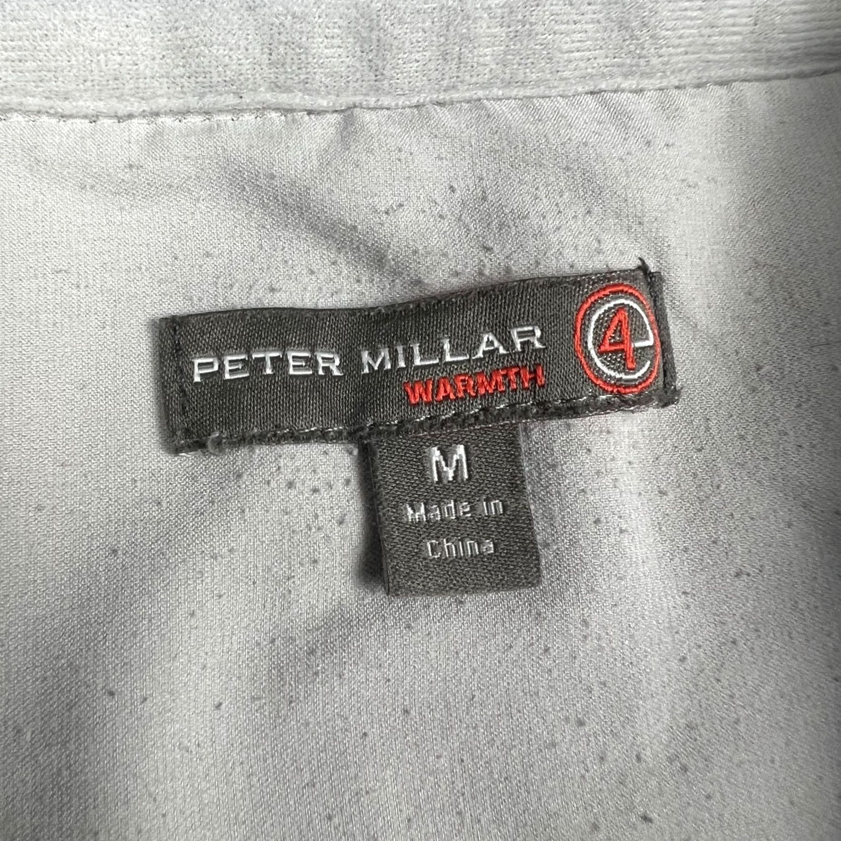 Peter Millar Peter Millar Golf Sweater Pullover Quarter Zip E4 Medium Mens Blue Size US M / EU 48-50 / 2 - 3 Thumbnail